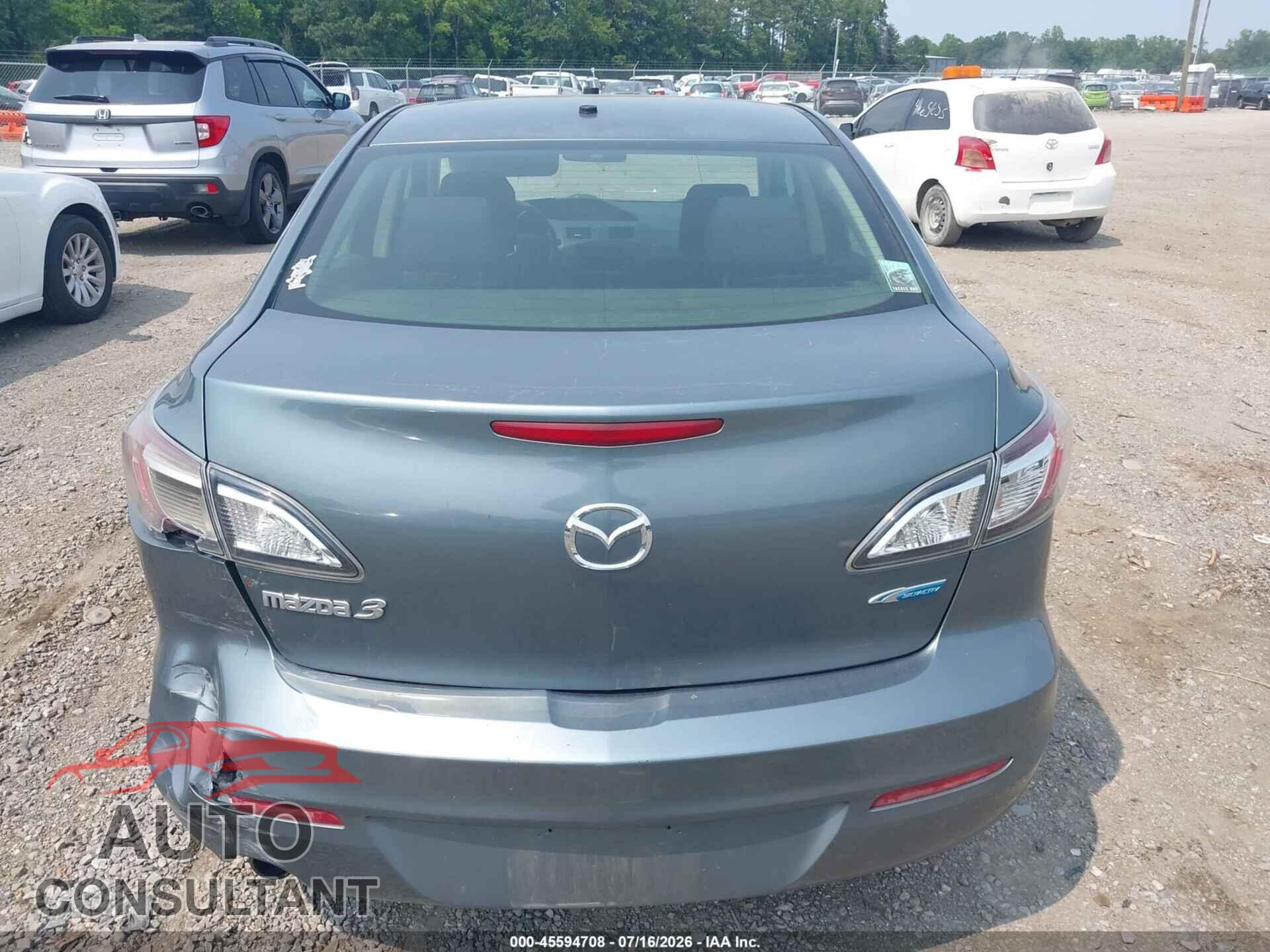 MAZDA MAZDA3 2012 - JM1BL1V73C1572643