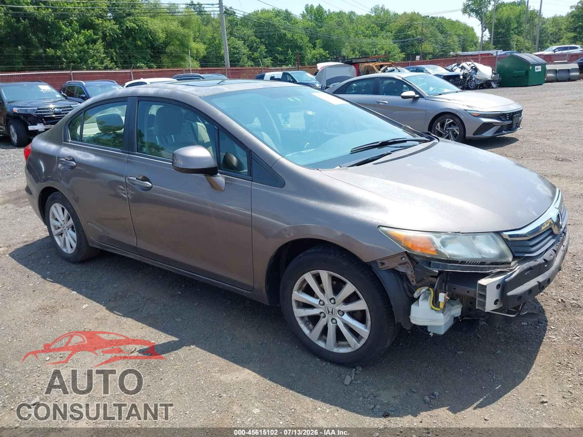 HONDA CIVIC 2012 - 2HGFB2F92CH543955