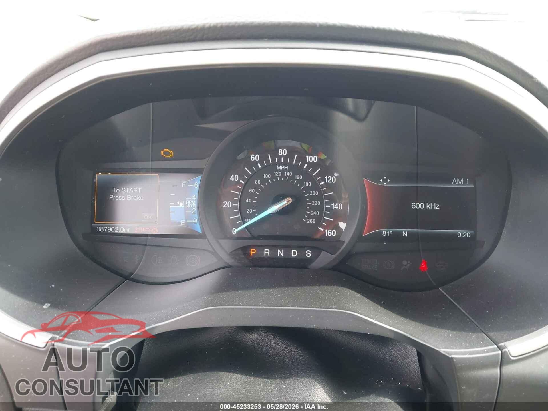 FORD EDGE 2017 - 2FMPK4J84HBC04293