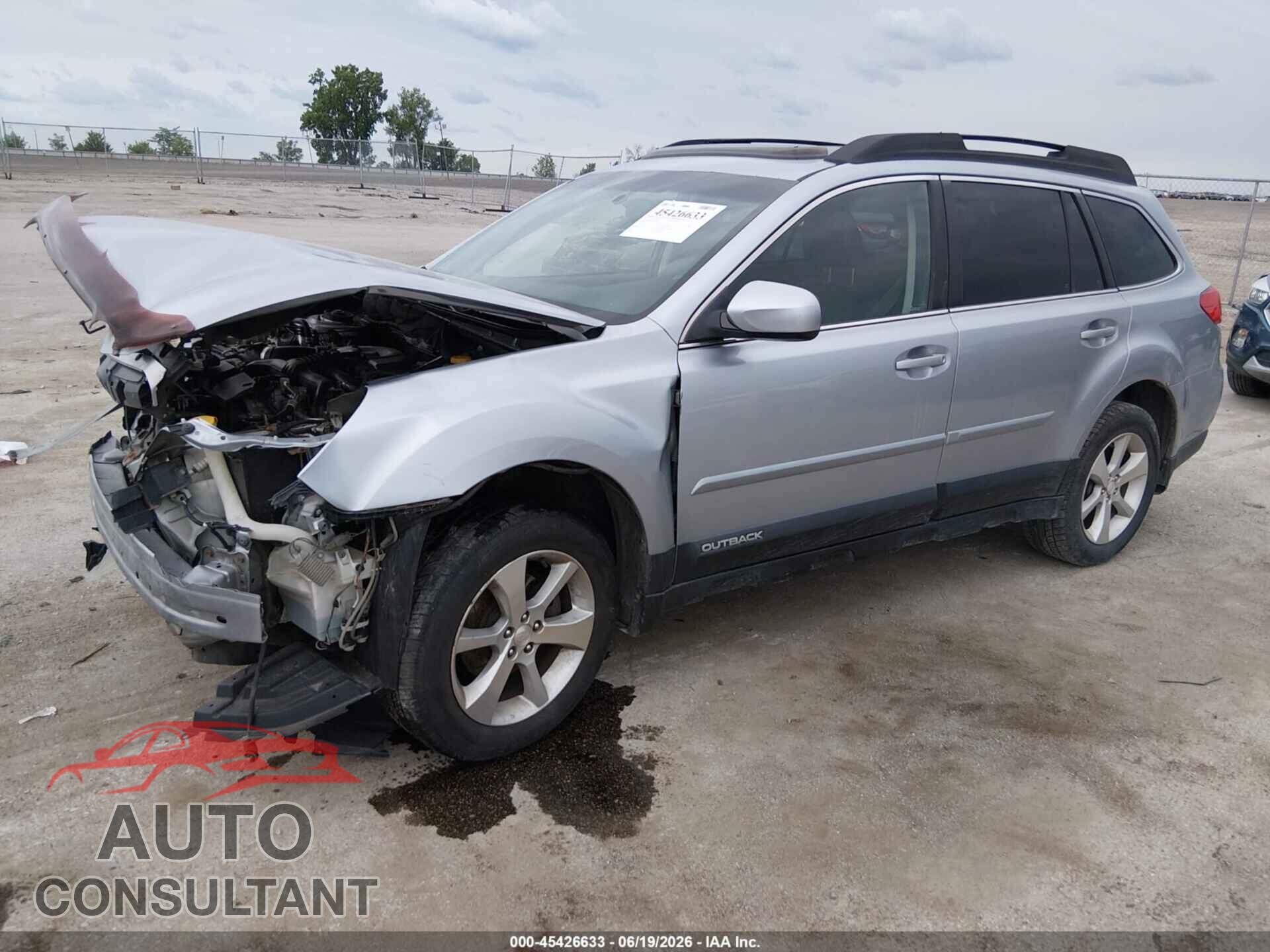 SUBARU OUTBACK 2013 - 4S4BRCKCXD3221080