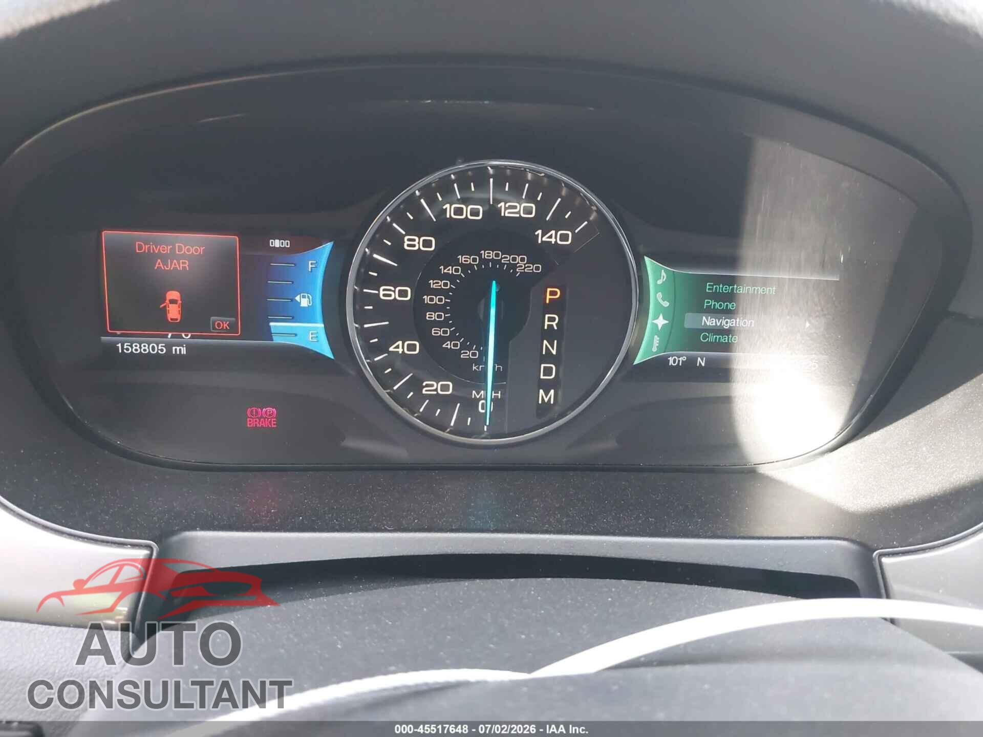 FORD EDGE 2012 - 2FMDK4AK7CBA94489