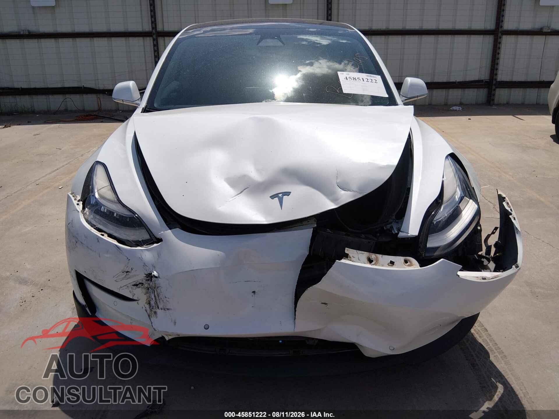 TESLA MODEL 3 2019 - 5YJ3E1EA7KF482475