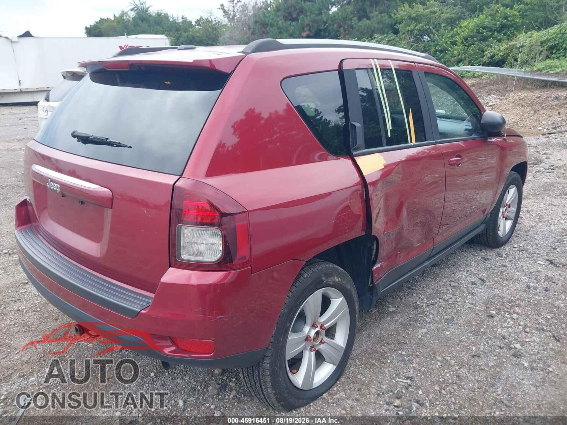 JEEP COMPASS 2017 - 1C4NJDBB6HD113626