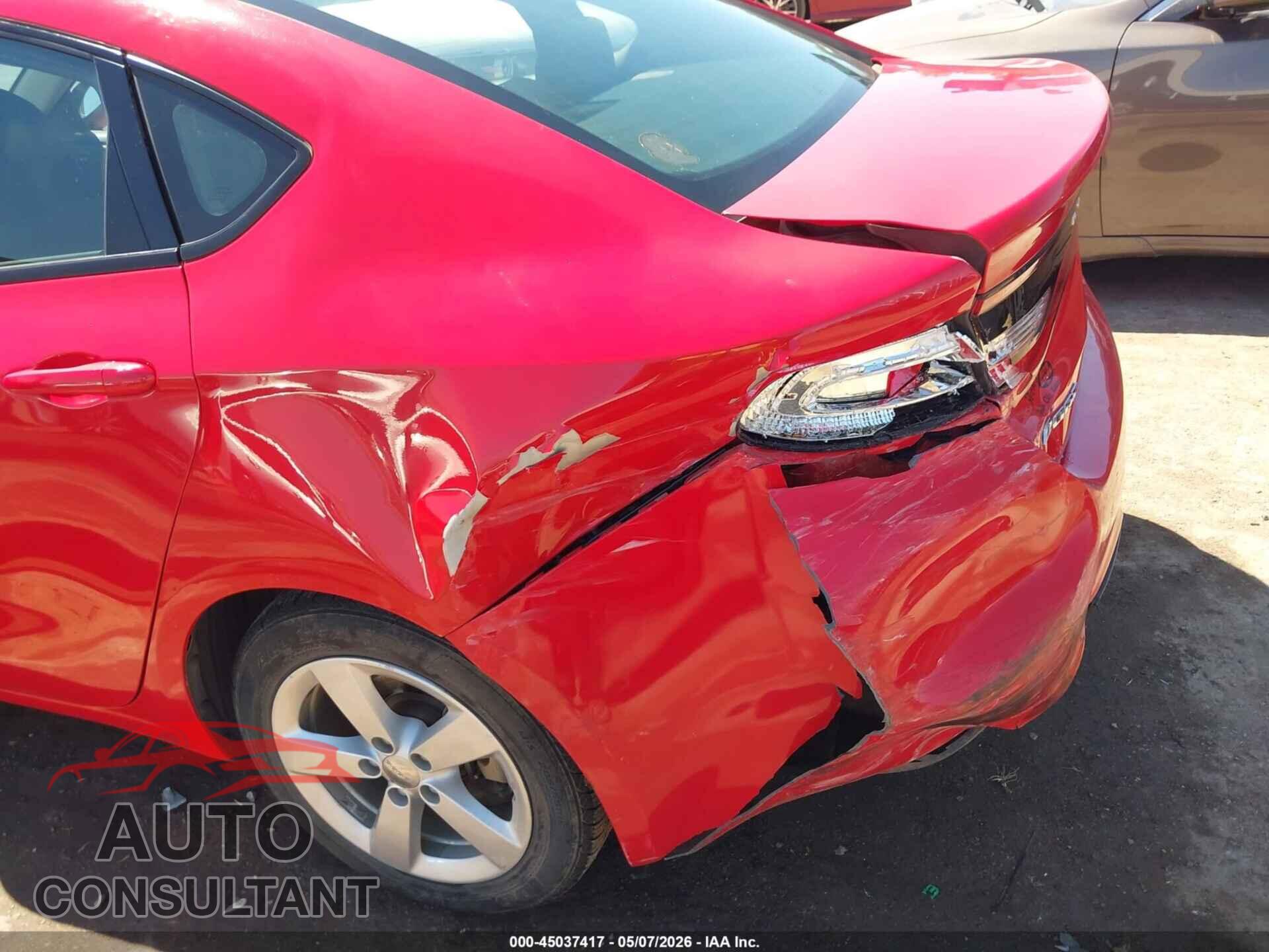 DODGE DART 2016 - 1C3CDFBB3GD689770