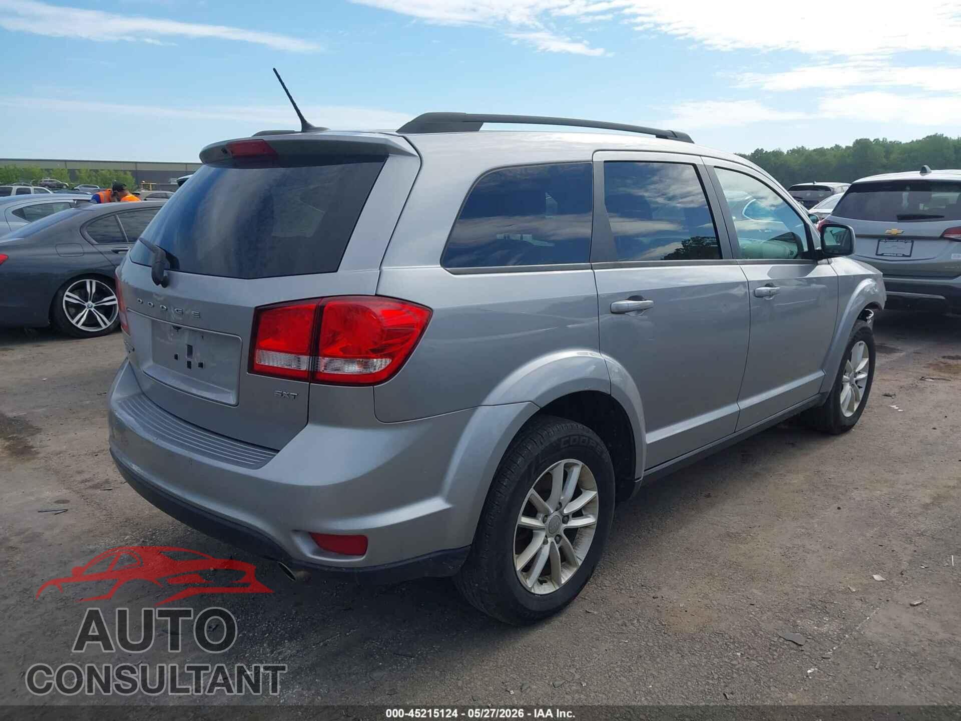 DODGE JOURNEY 2016 - 3C4PDDBG8GT160001