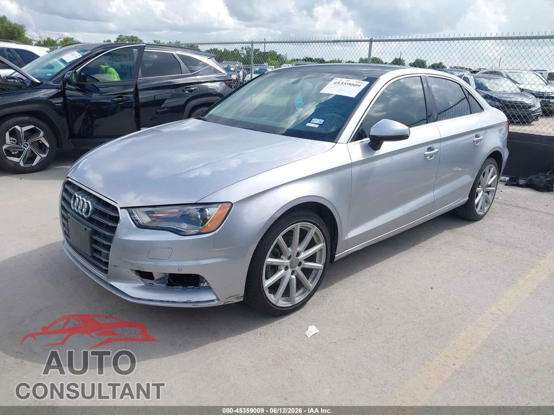 AUDI A3 2015 - WAUCJGFF6F1139970