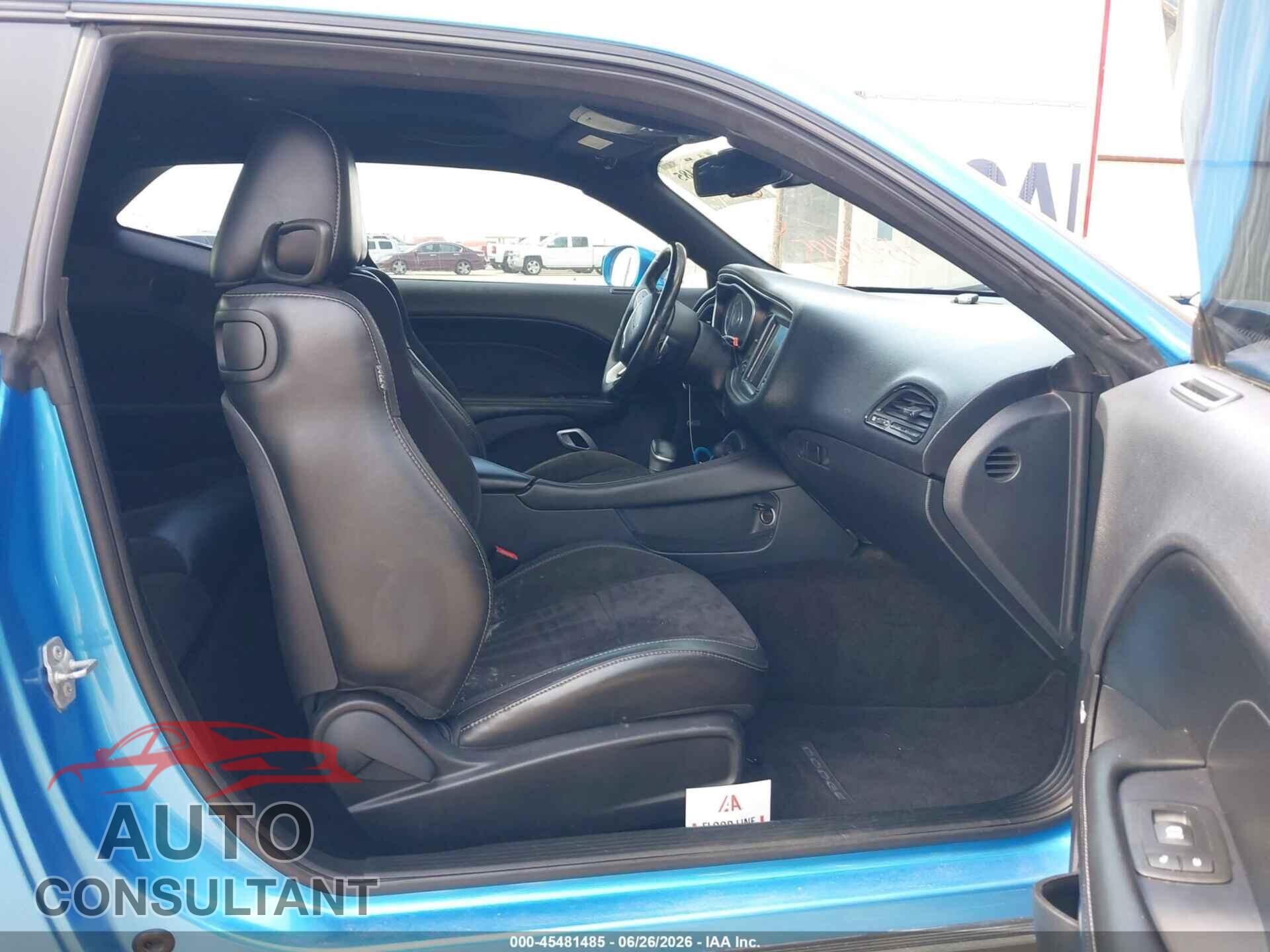 DODGE CHALLENGER 2016 - 2C3CDZFJ2GH213645