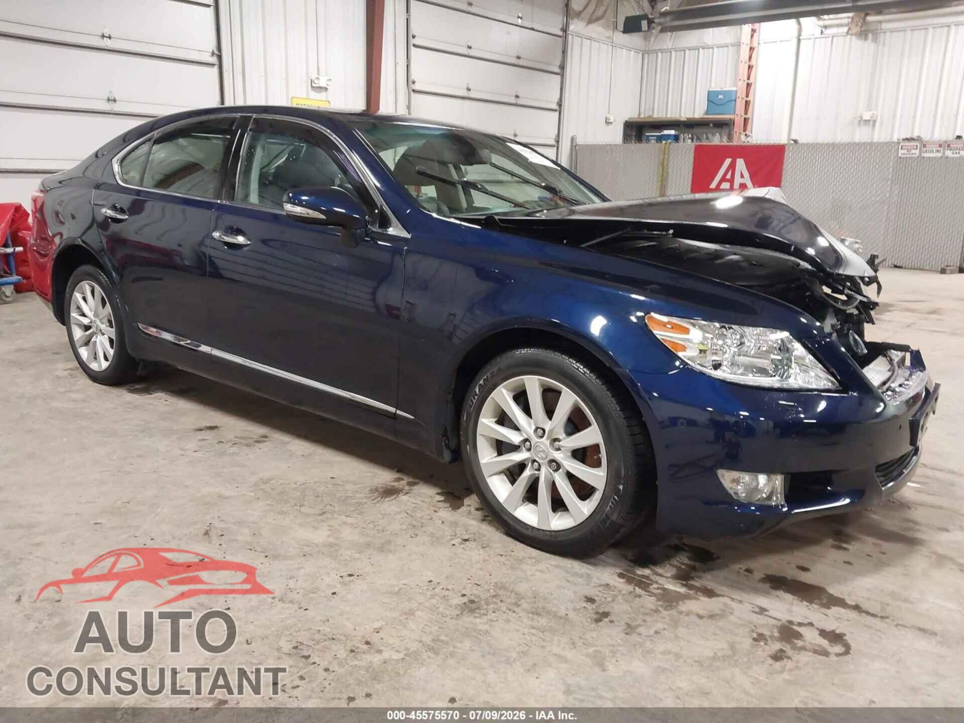 LEXUS LS 460 2012 - JTHCL5EF1C5013229