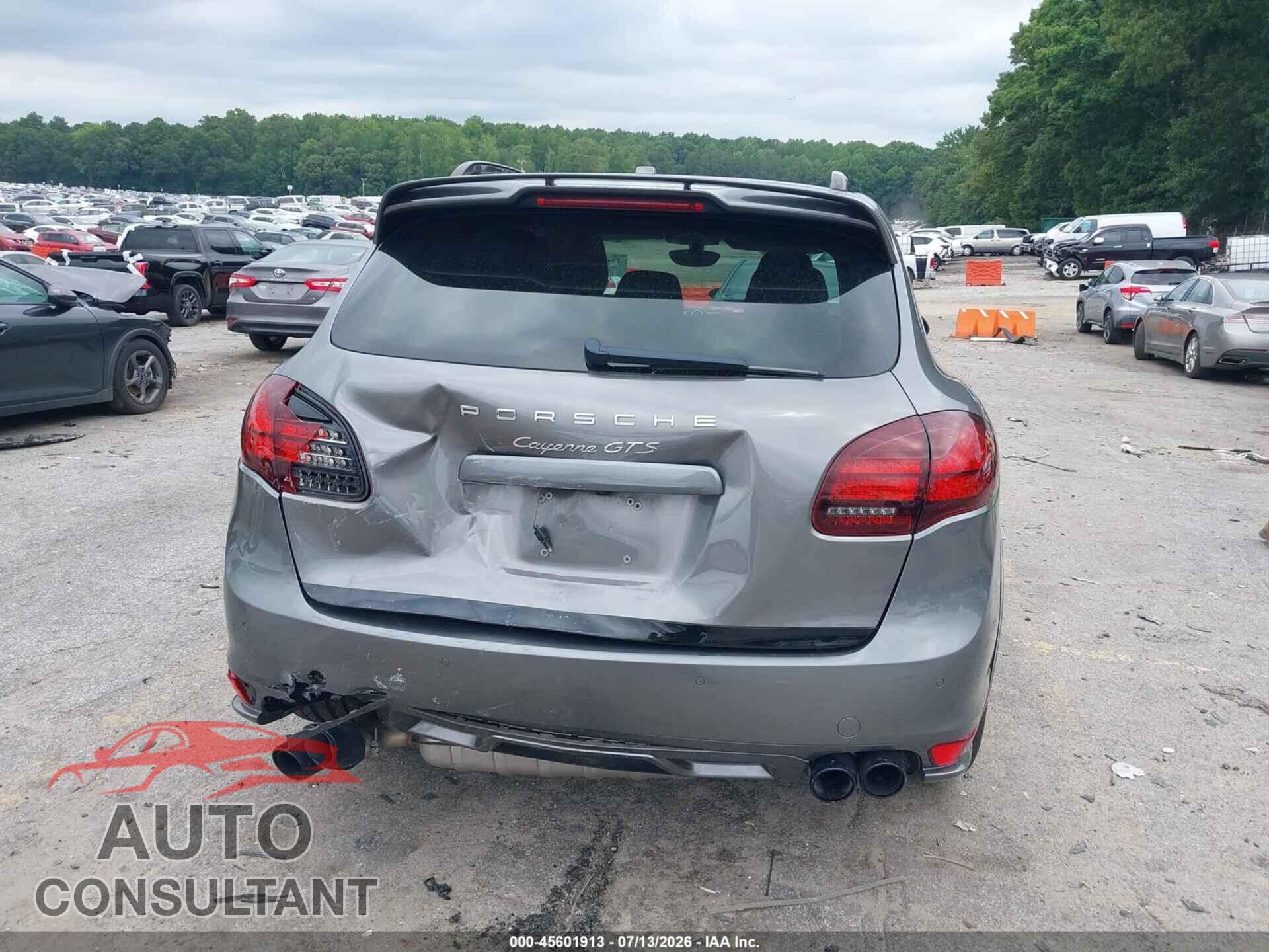 PORSCHE CAYENNE 2013 - WP1AD2A23DLA75699