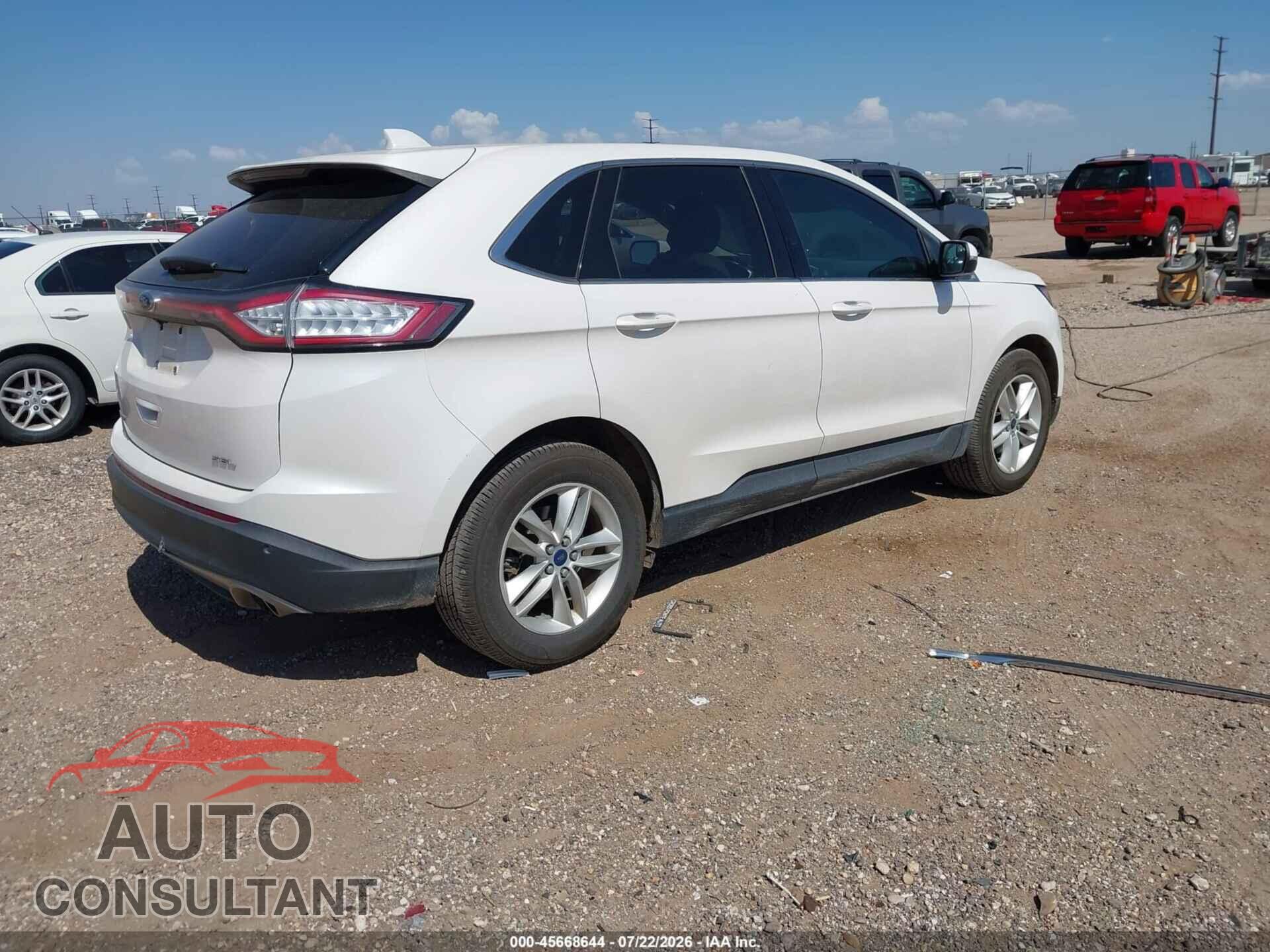 FORD EDGE 2015 - 2FMTK3J80FBB80726