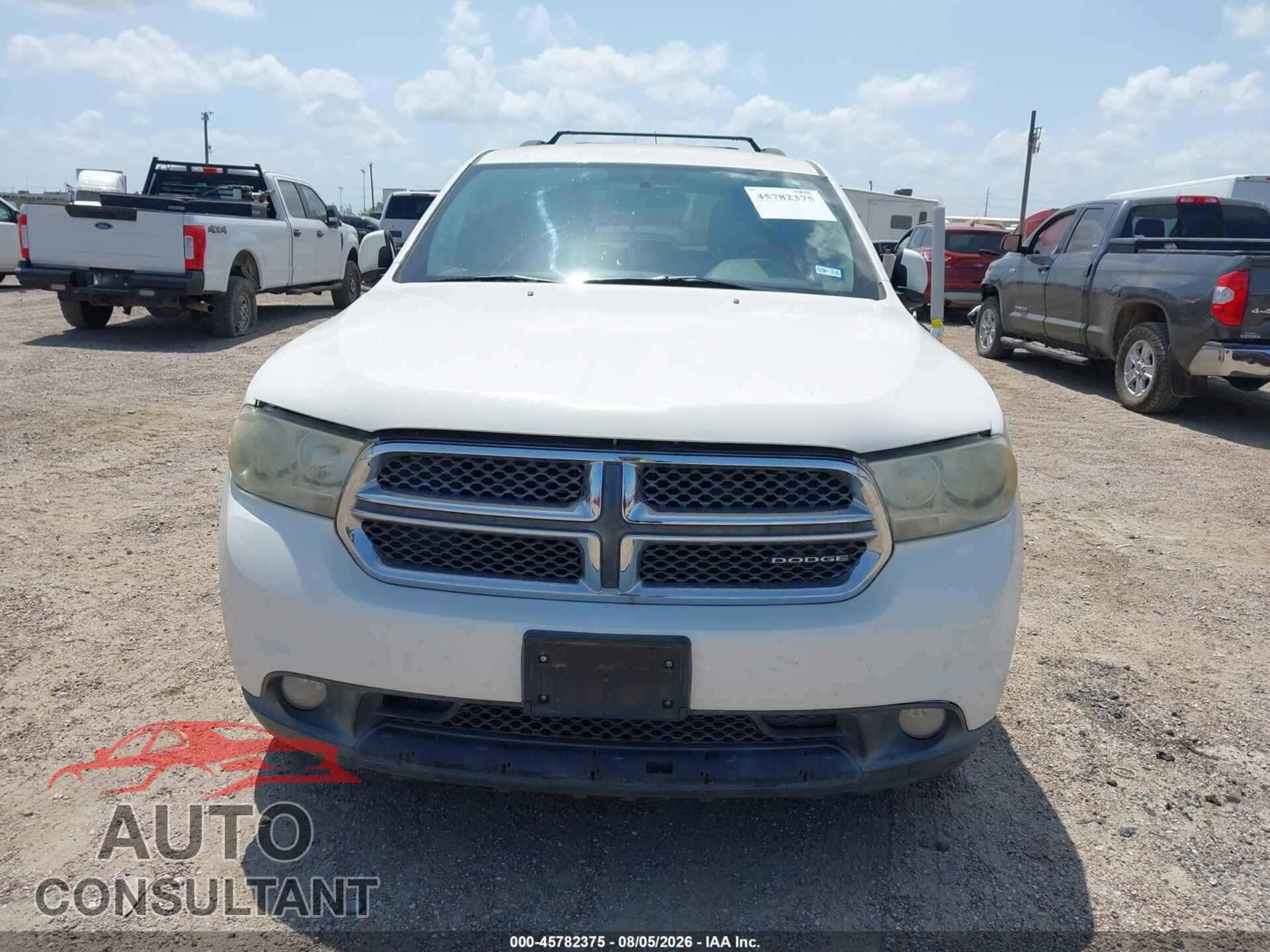 DODGE DURANGO 2011 - 1D4RD4GGXBC660086
