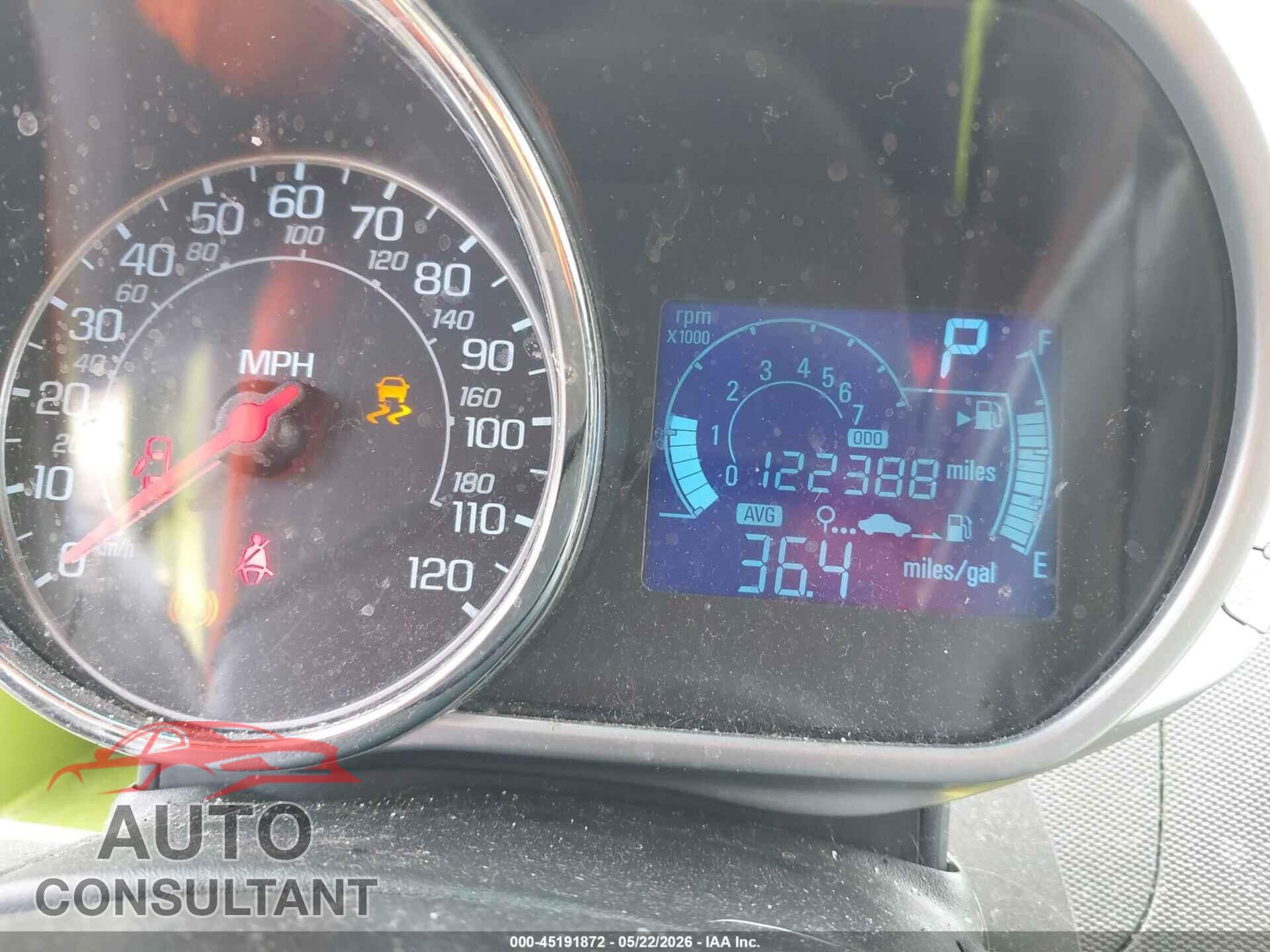 CHEVROLET SPARK 2014 - KL8CB6S99EC422143