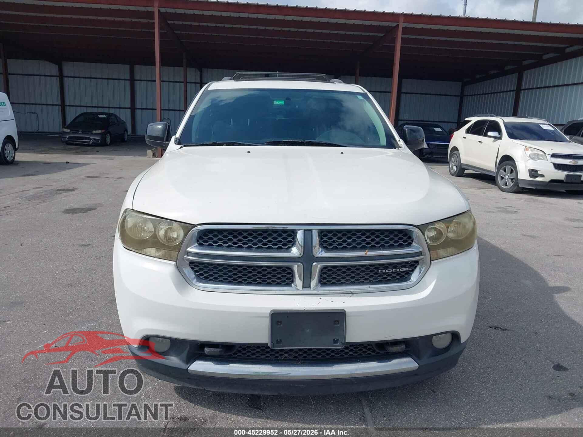 DODGE DURANGO 2011 - 1D4RE2GG5BC740395