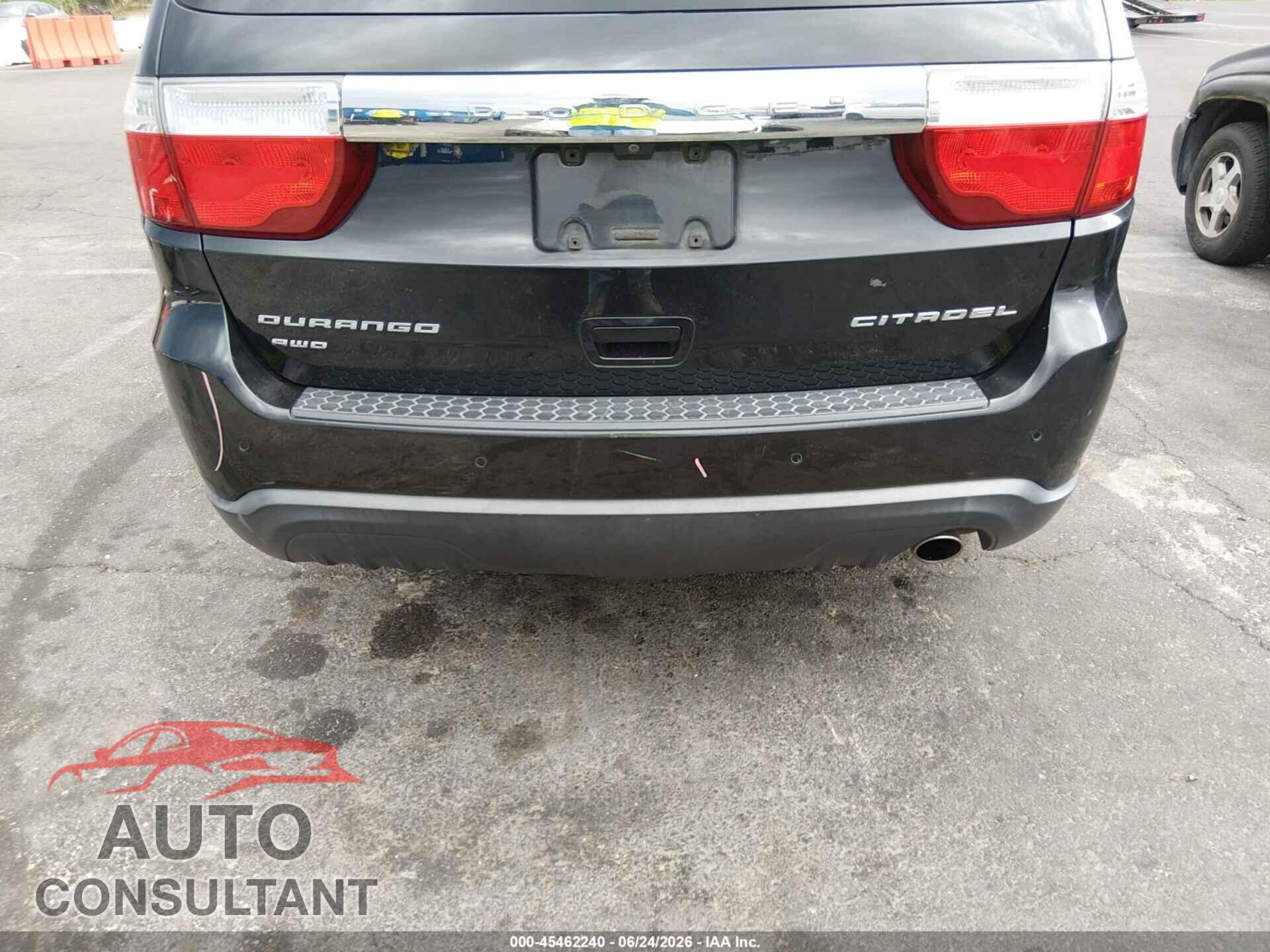 DODGE DURANGO 2012 - 1C4RDJEG9CC321108