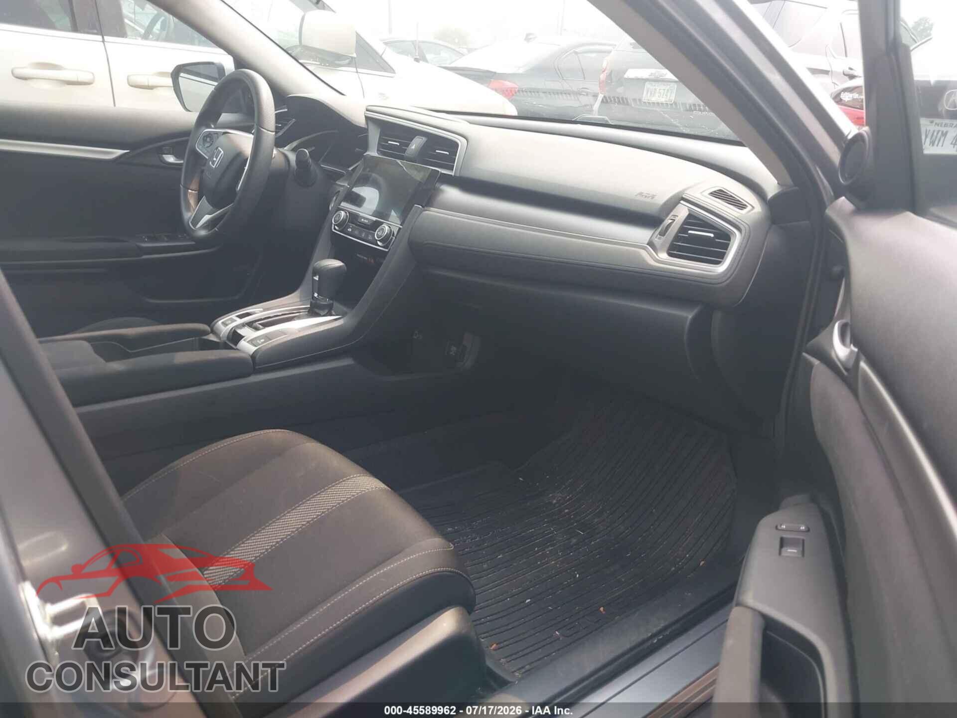 HONDA CIVIC 2017 - 19XFC2F72HE055196