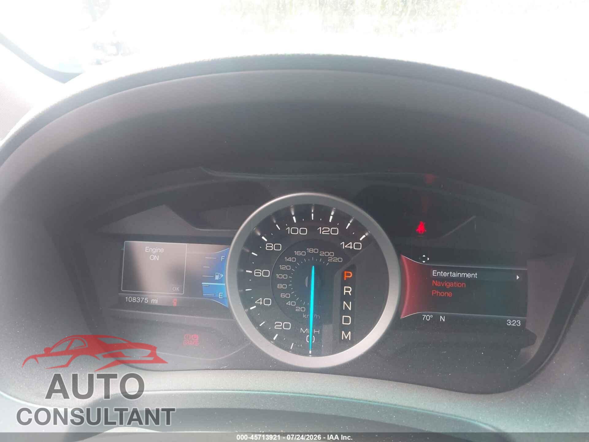 FORD EXPLORER 2014 - 1FM5K8F8XEGB24461