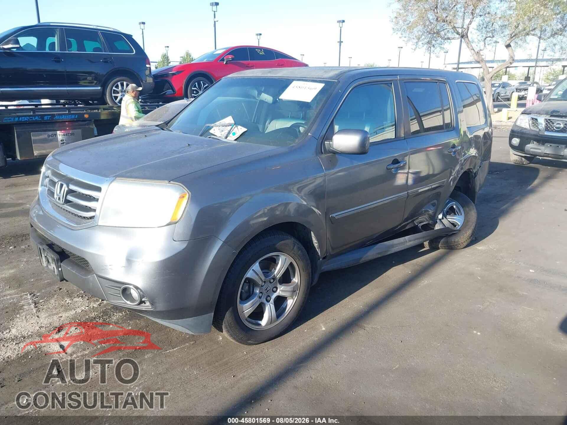 HONDA PILOT 2012 - 5FNYF3H53CB037049