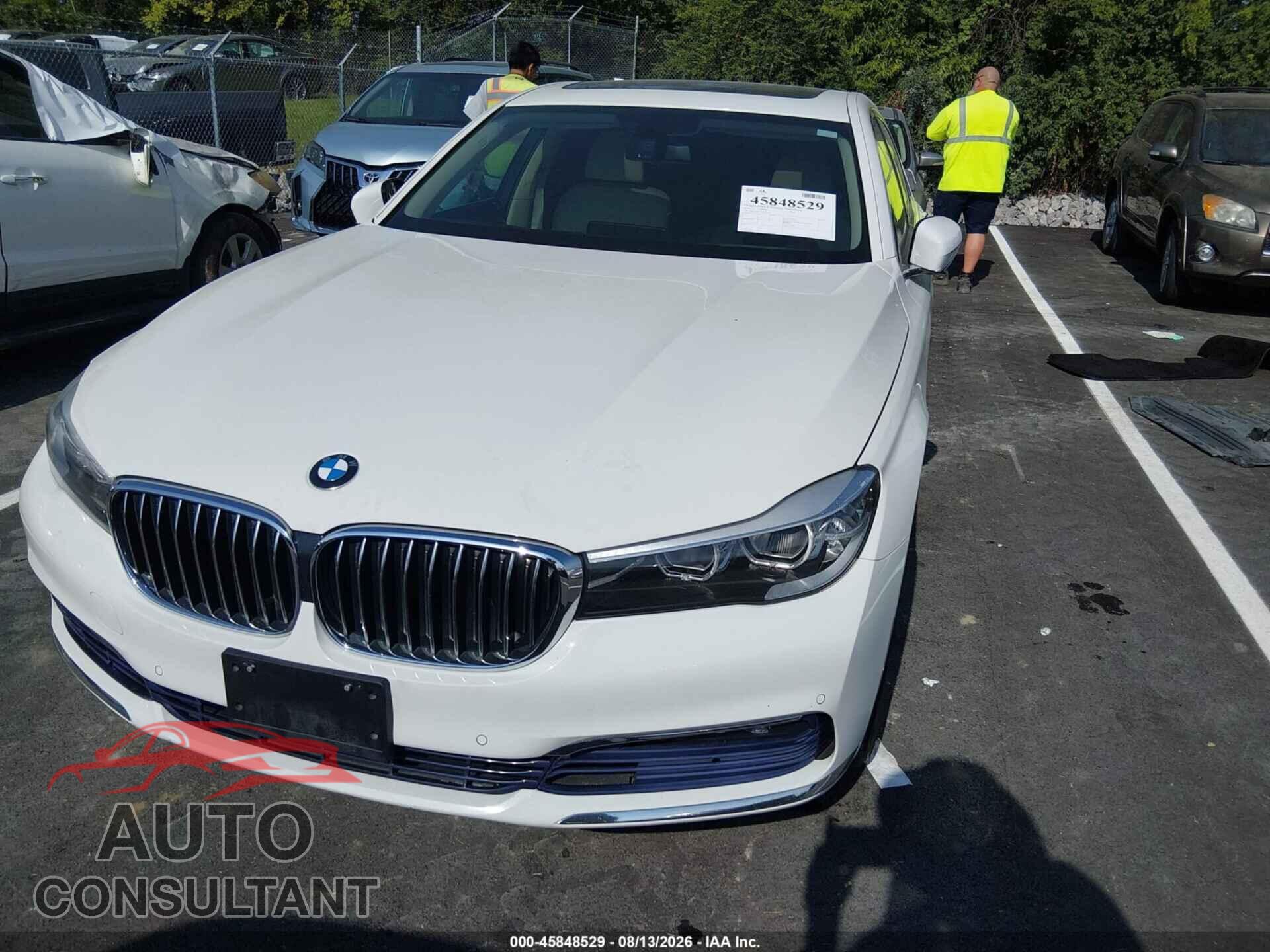BMW 740I 2016 - WBA7E2C59GG547351