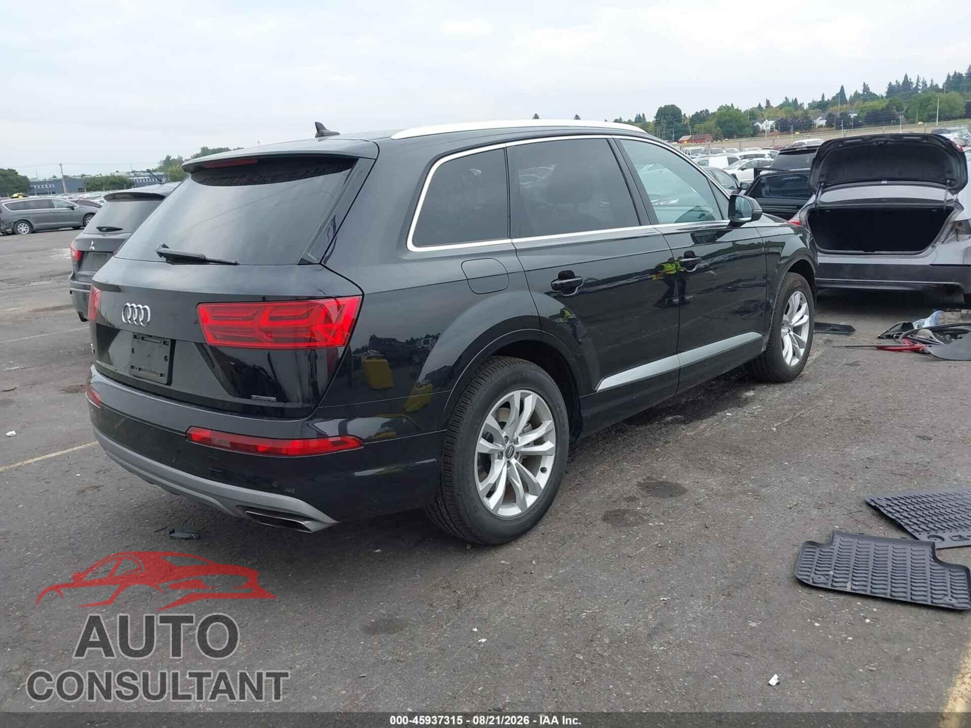 AUDI Q7 2017 - WA1AHAF77HD044759