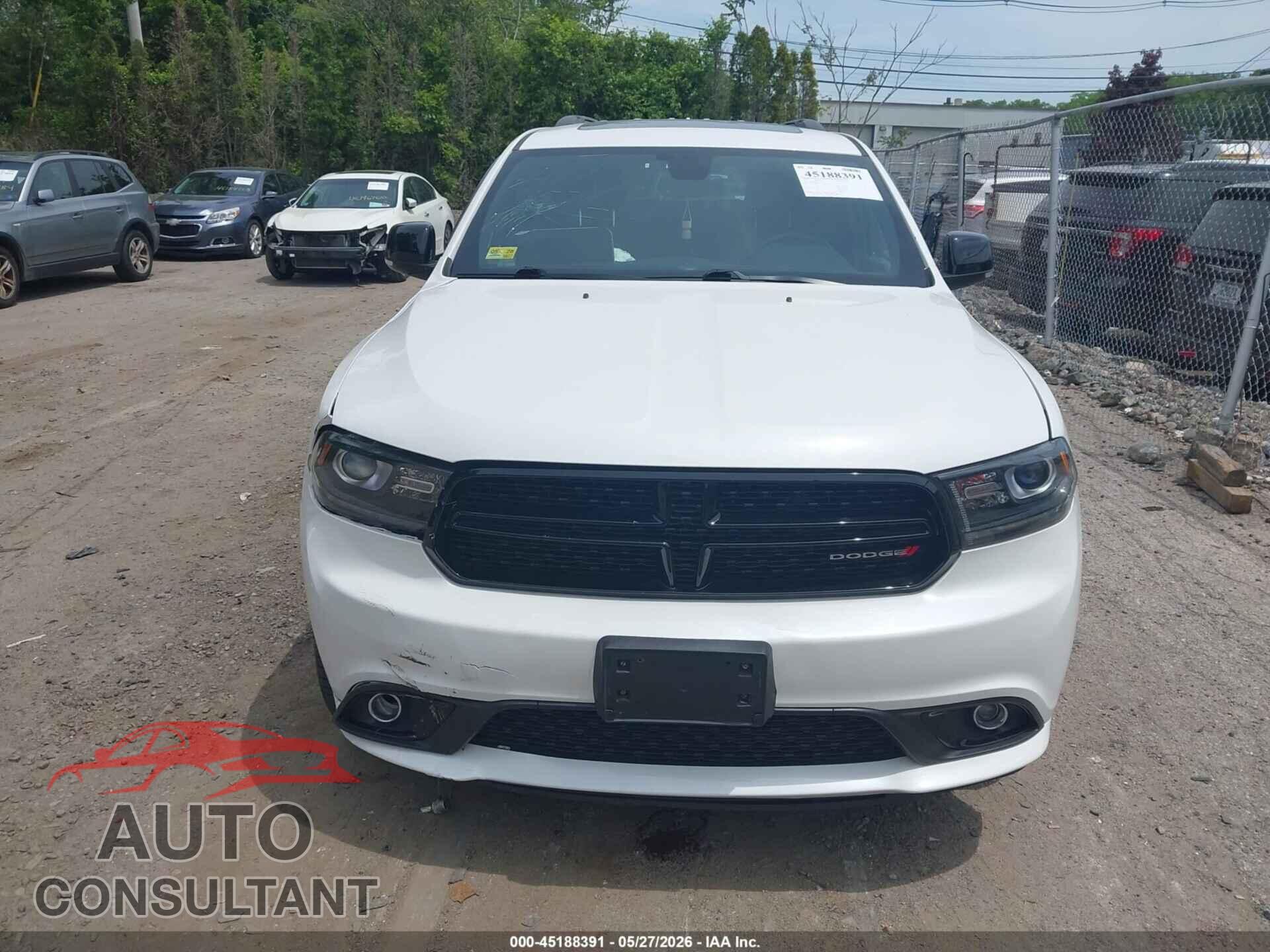 DODGE DURANGO 2017 - 1C4RDJDG2HC814525