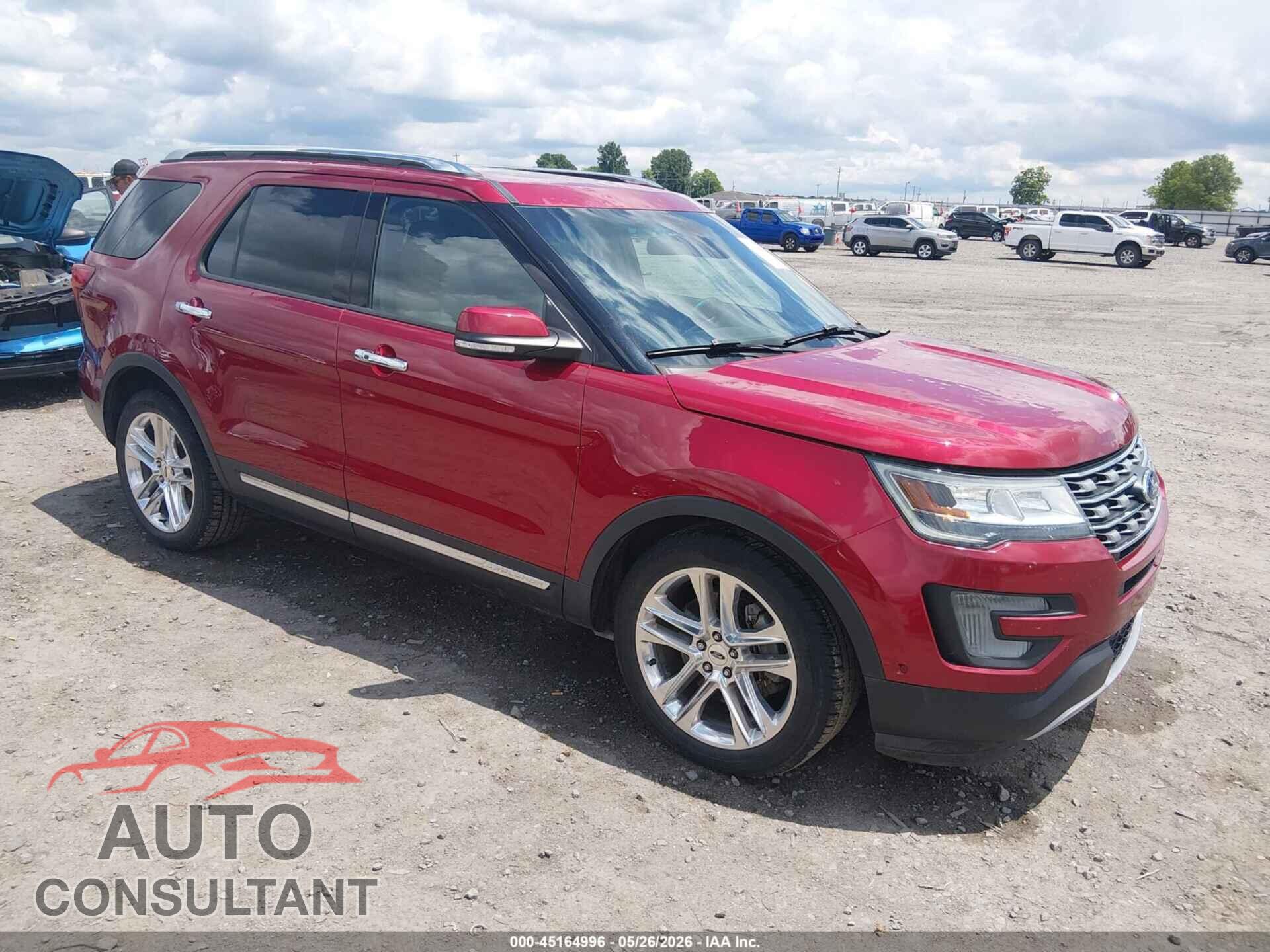 FORD EXPLORER 2016 - 1FM5K7F83GGB61820