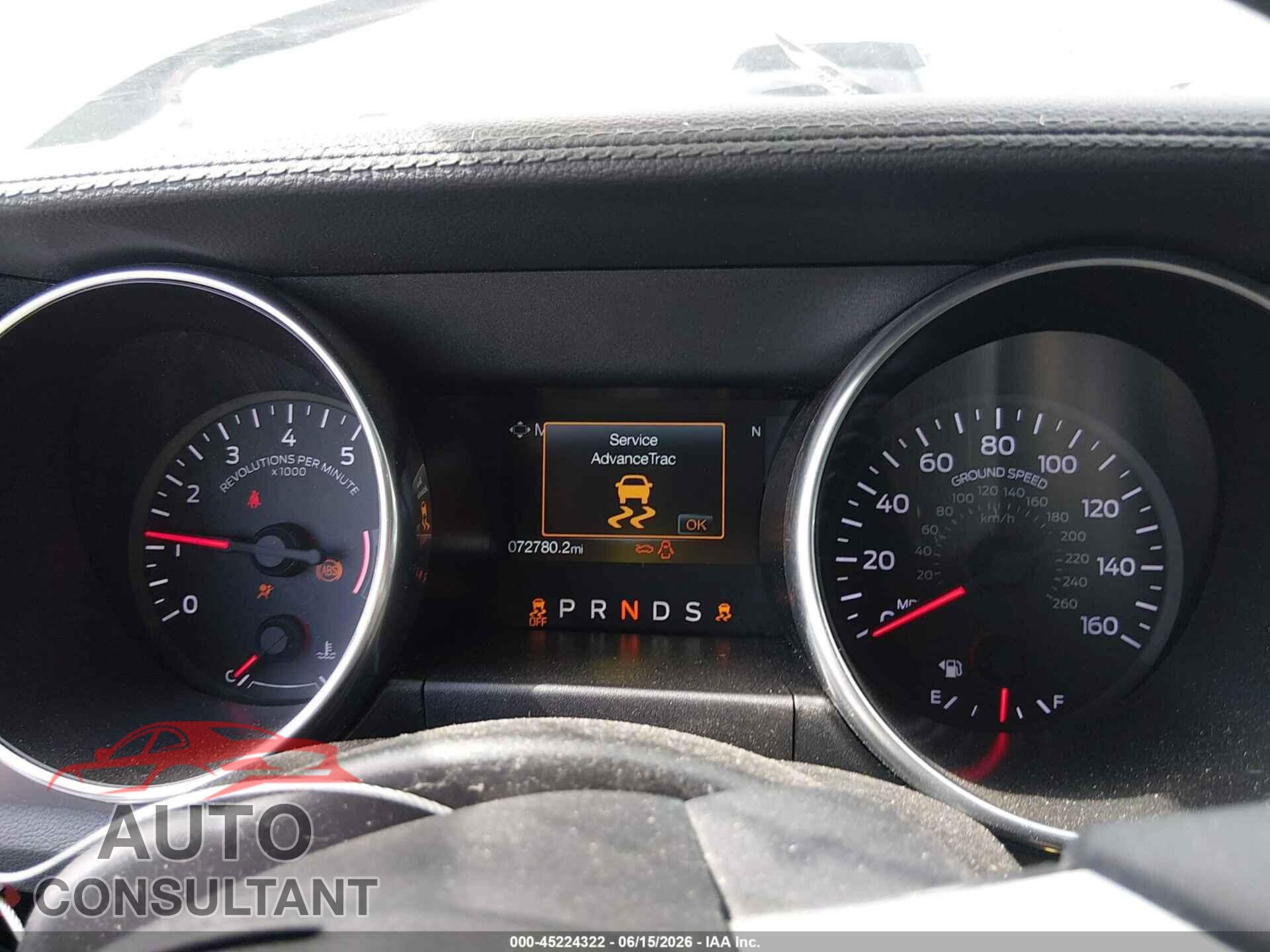 FORD MUSTANG 2018 - 1FA6P8TH1J5172070