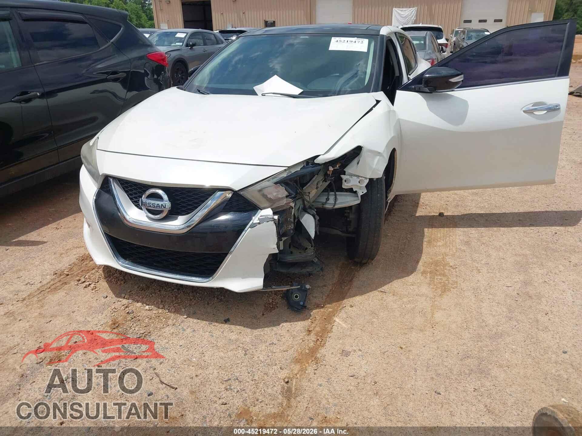 NISSAN MAXIMA 2017 - 1N4AA6AP6HC433645