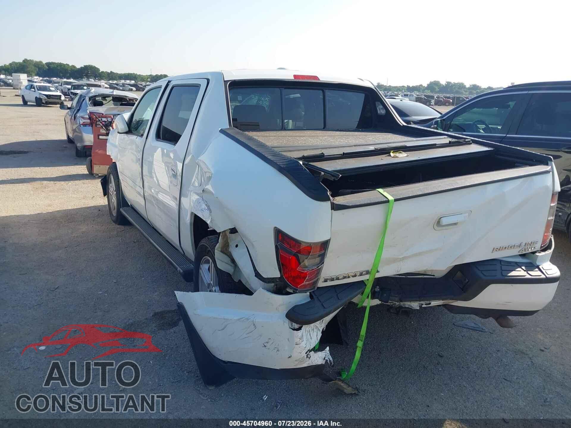 HONDA RIDGELINE 2012 - 5FPYK1F51CB001659