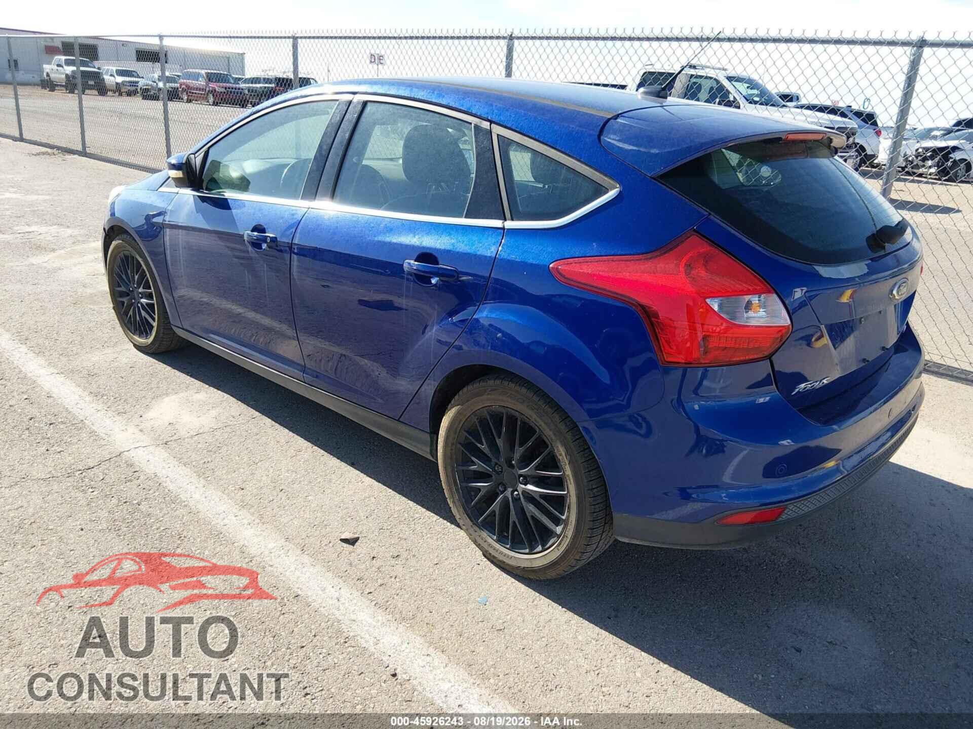 FORD FOCUS 2012 - 1FAHP3M20CL413864