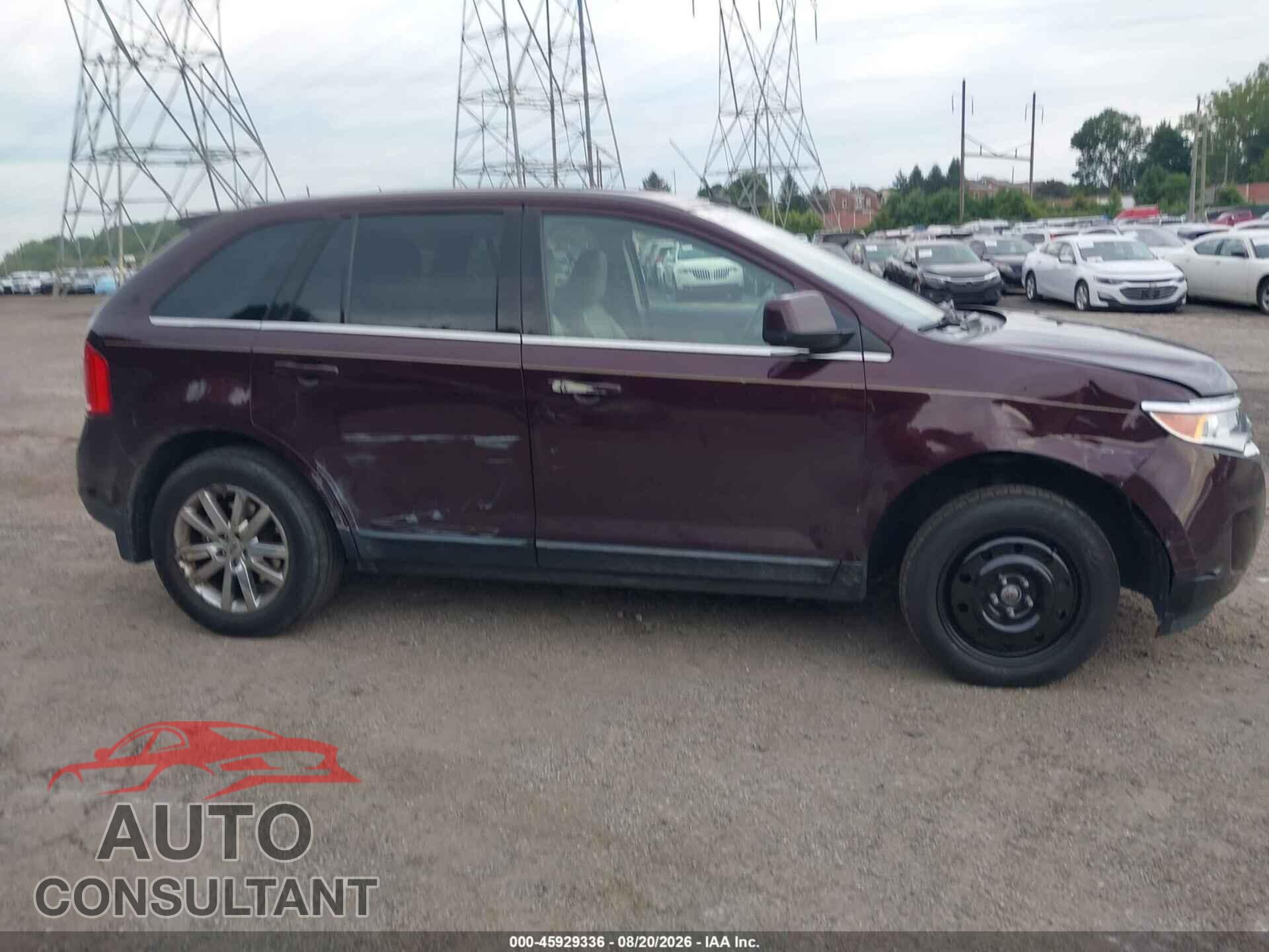 FORD EDGE 2011 - 2FMDK4KC8BBA08709