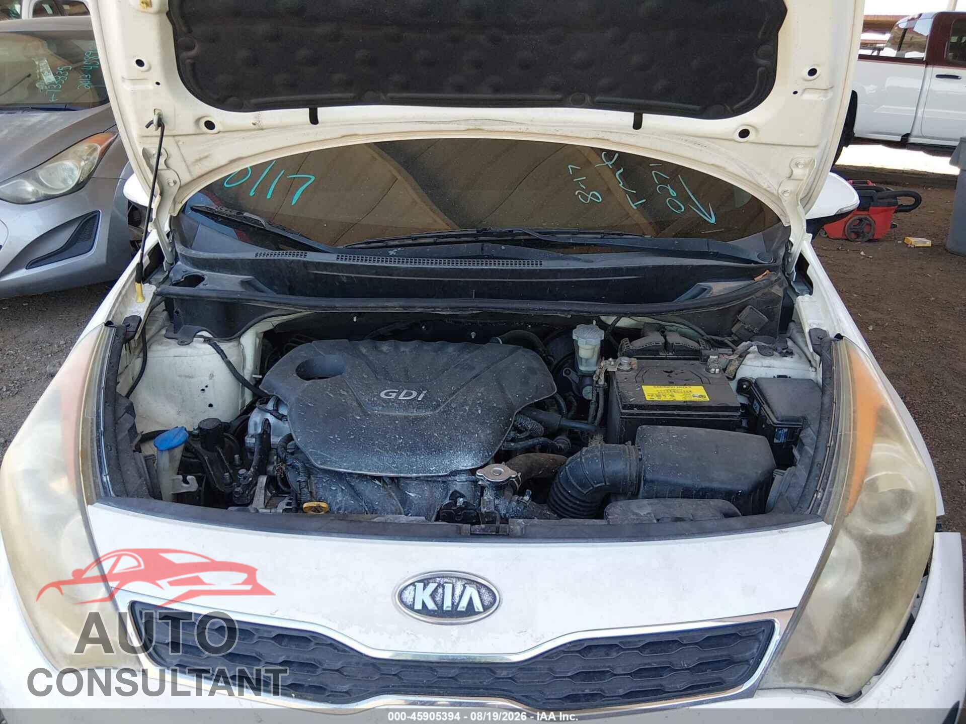 KIA RIO5 2012 - KNADN5A35C6027122