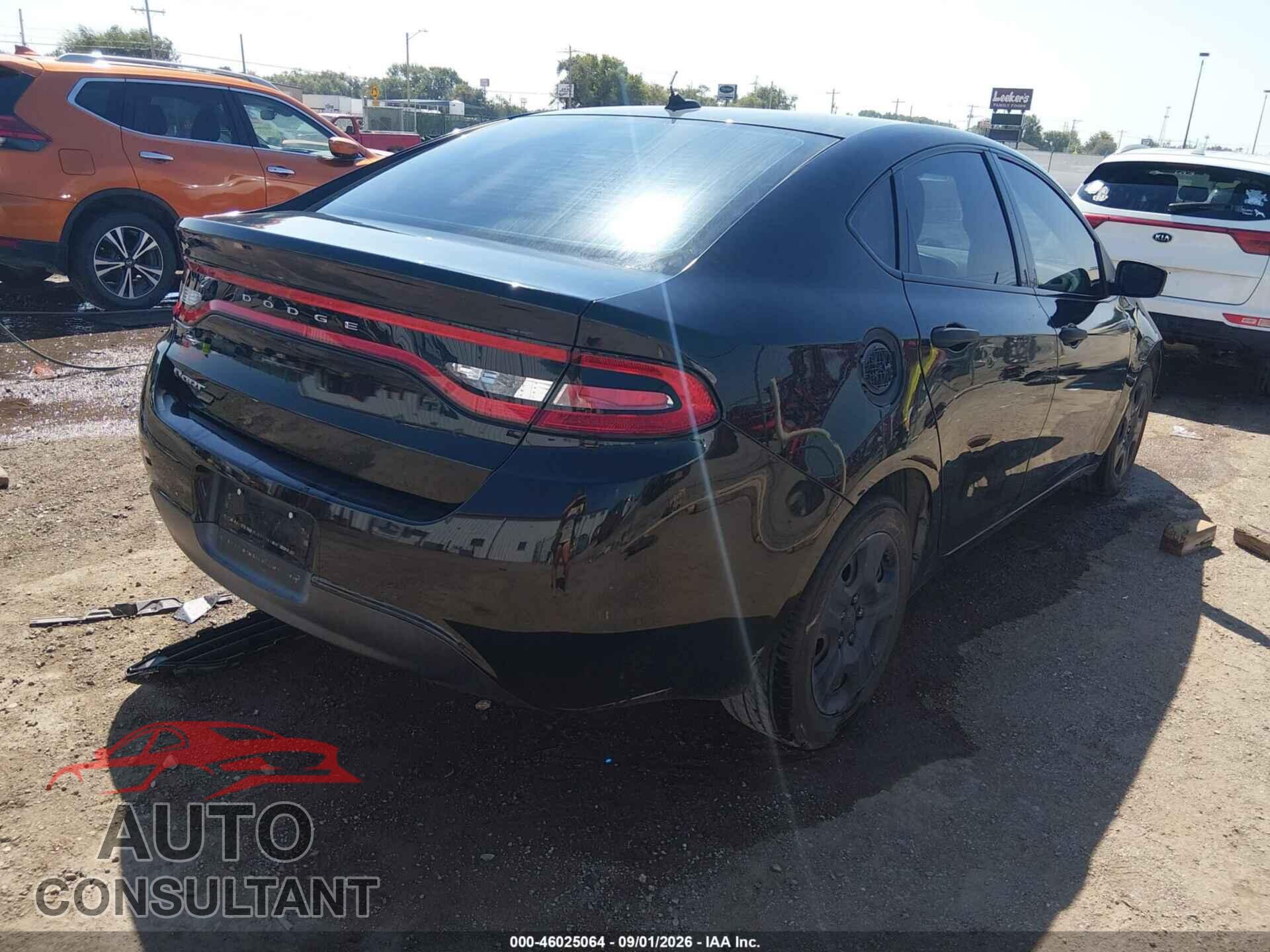 DODGE DART 2013 - 1C3CDFAAXDD339329