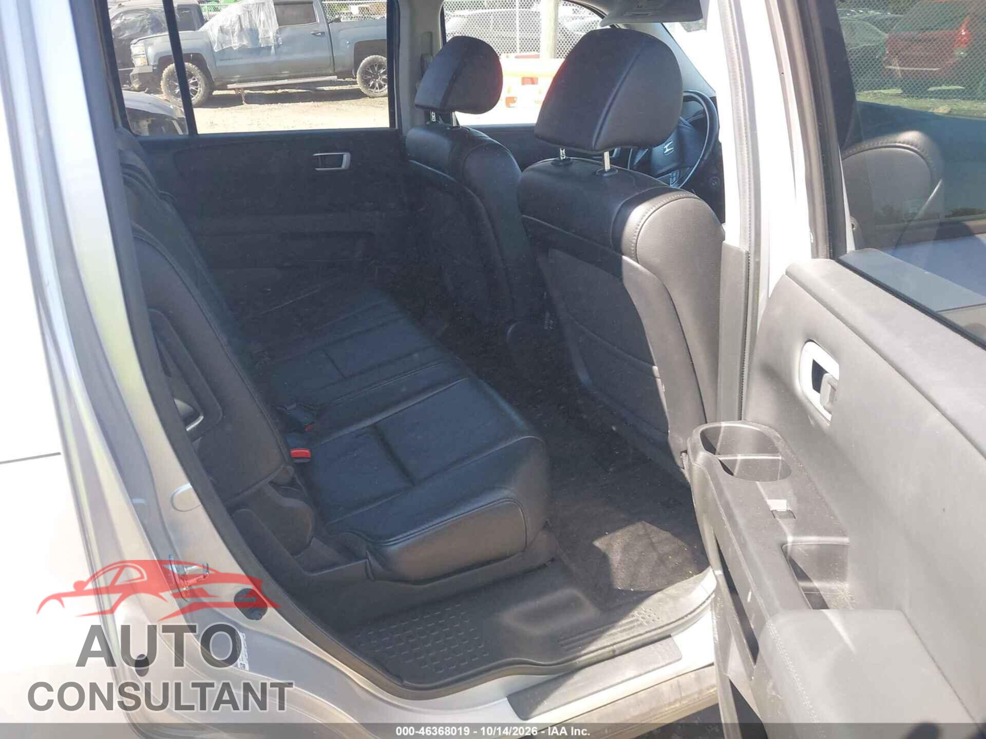 HONDA PILOT 2012 - 5FNYF3H53CB040775