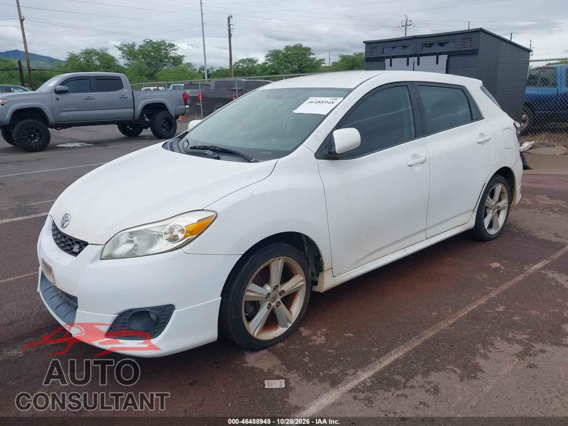 TOYOTA MATRIX 2009 - 2T1KE40E19C026963