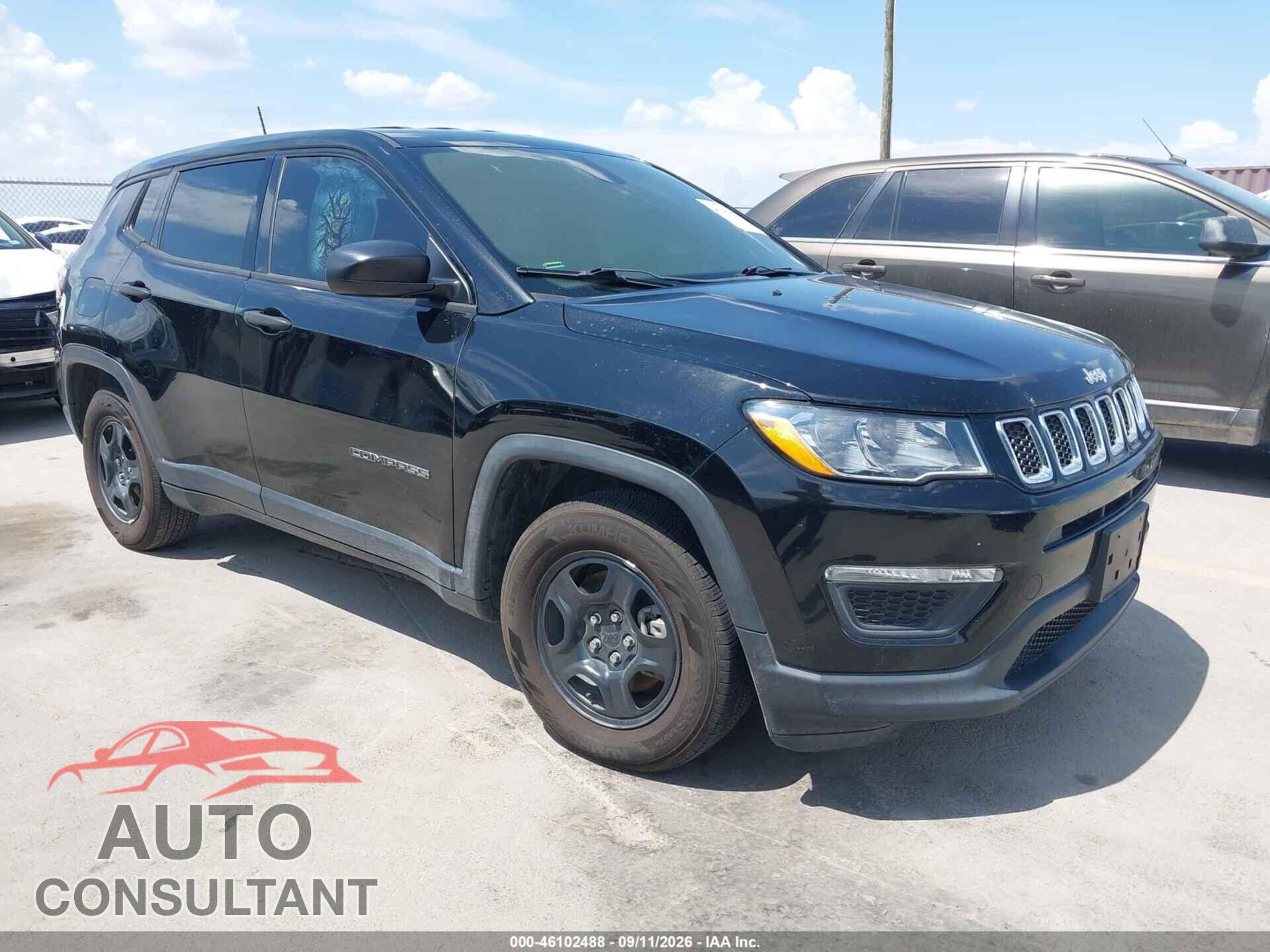 JEEP COMPASS 2019 - 3C4NJCAB7KT856356
