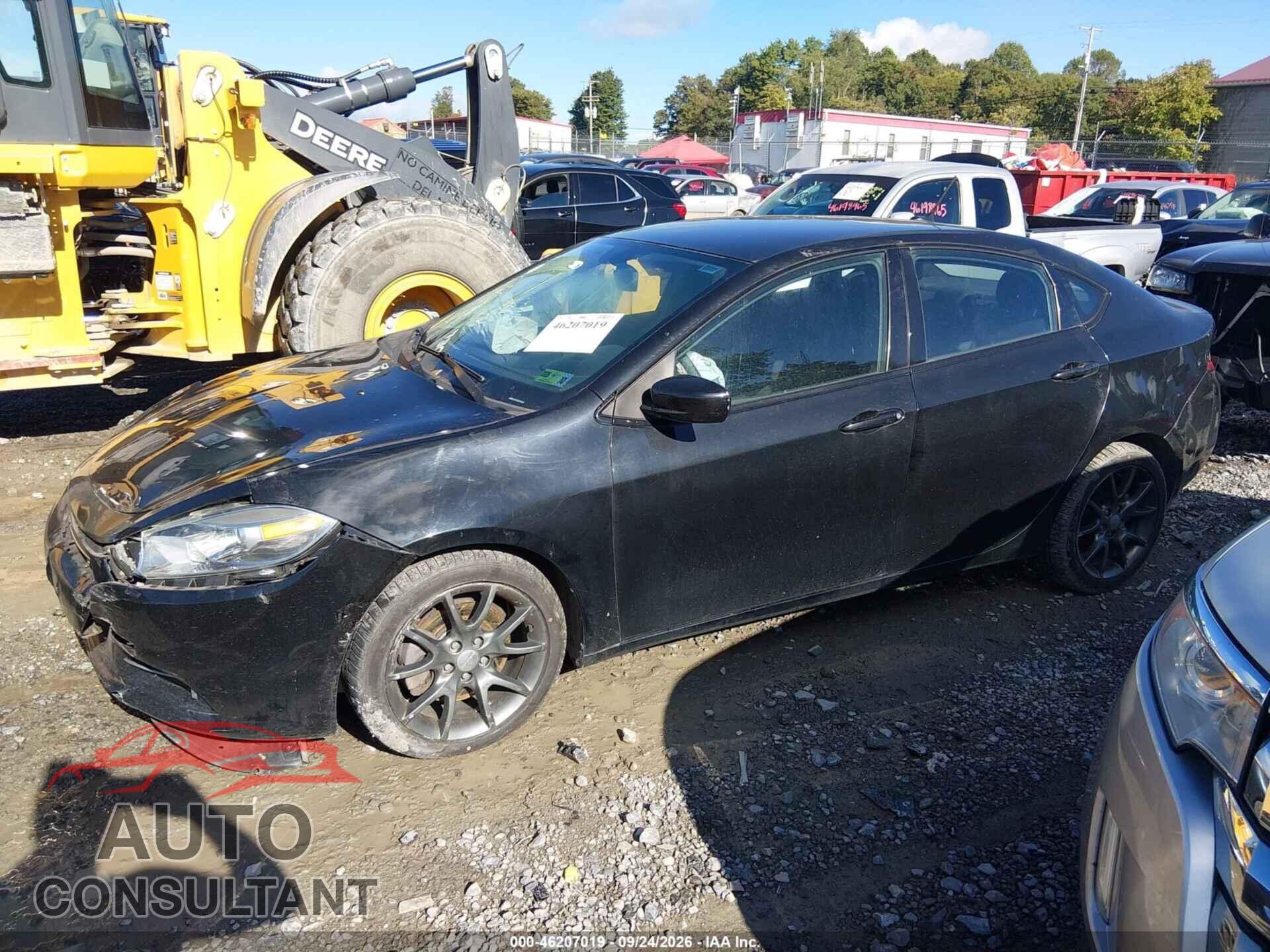 DODGE DART 2013 - 1C3CDFBA9DD295337