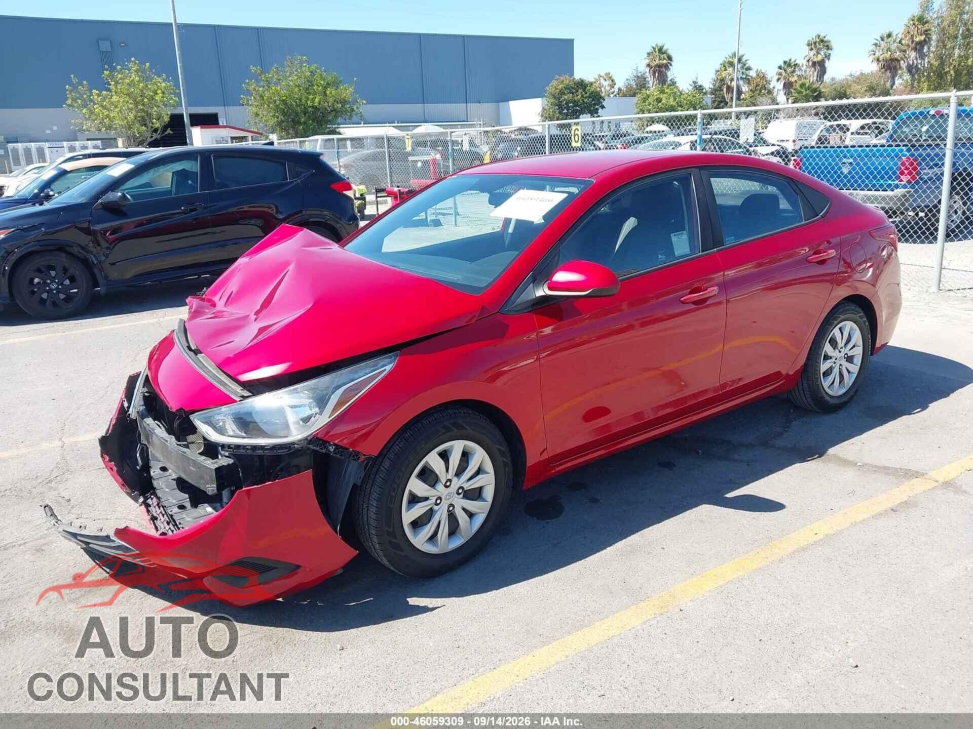HYUNDAI ACCENT 2019 - 3KPC24A37KE079409