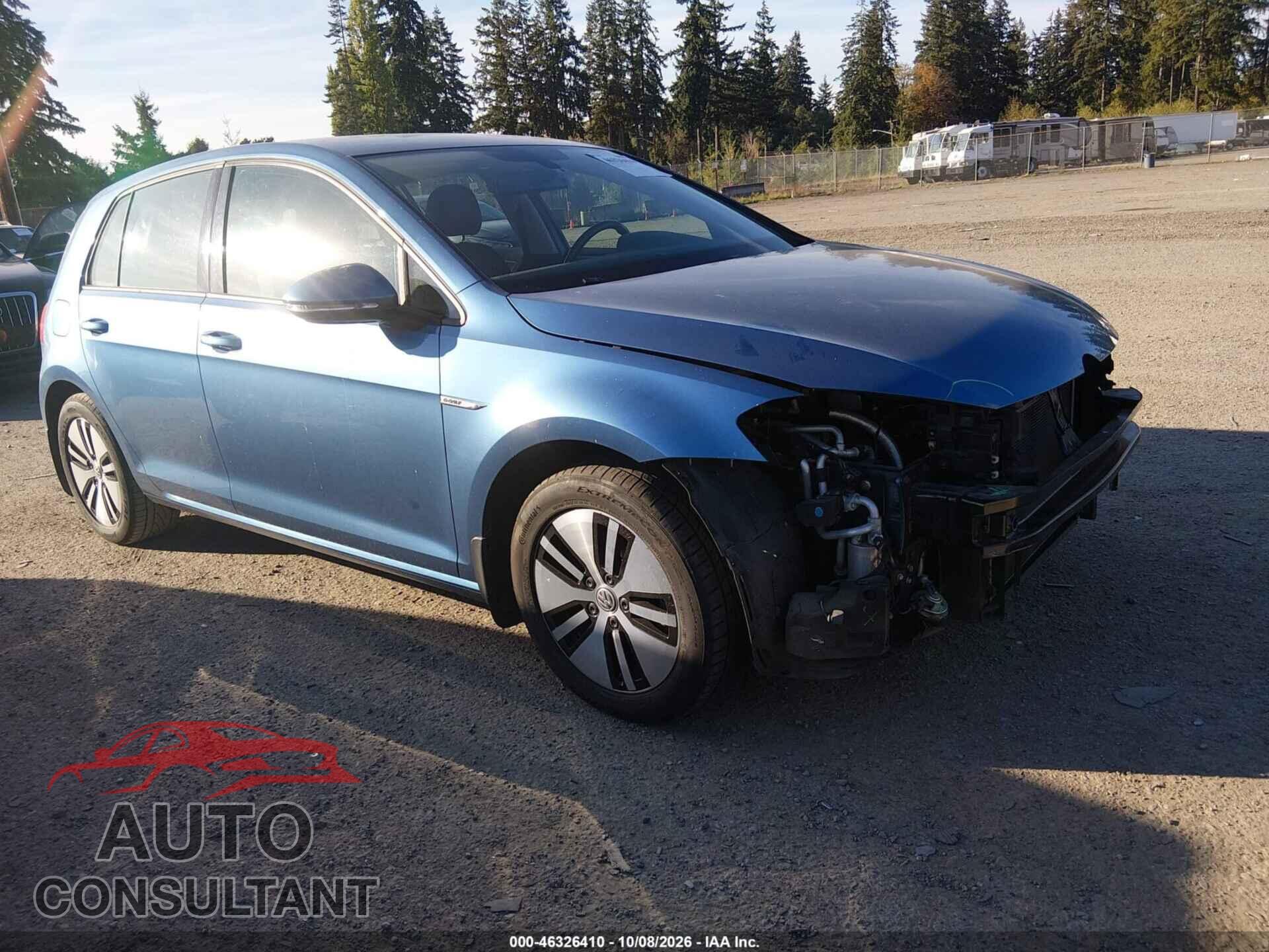 VOLKSWAGEN E-GOLF 2015 - WVWPP7AU3FW902829
