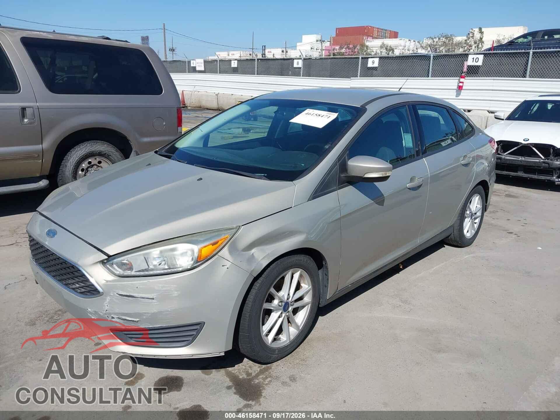 FORD FOCUS 2015 - 1FADP3F25FL206001