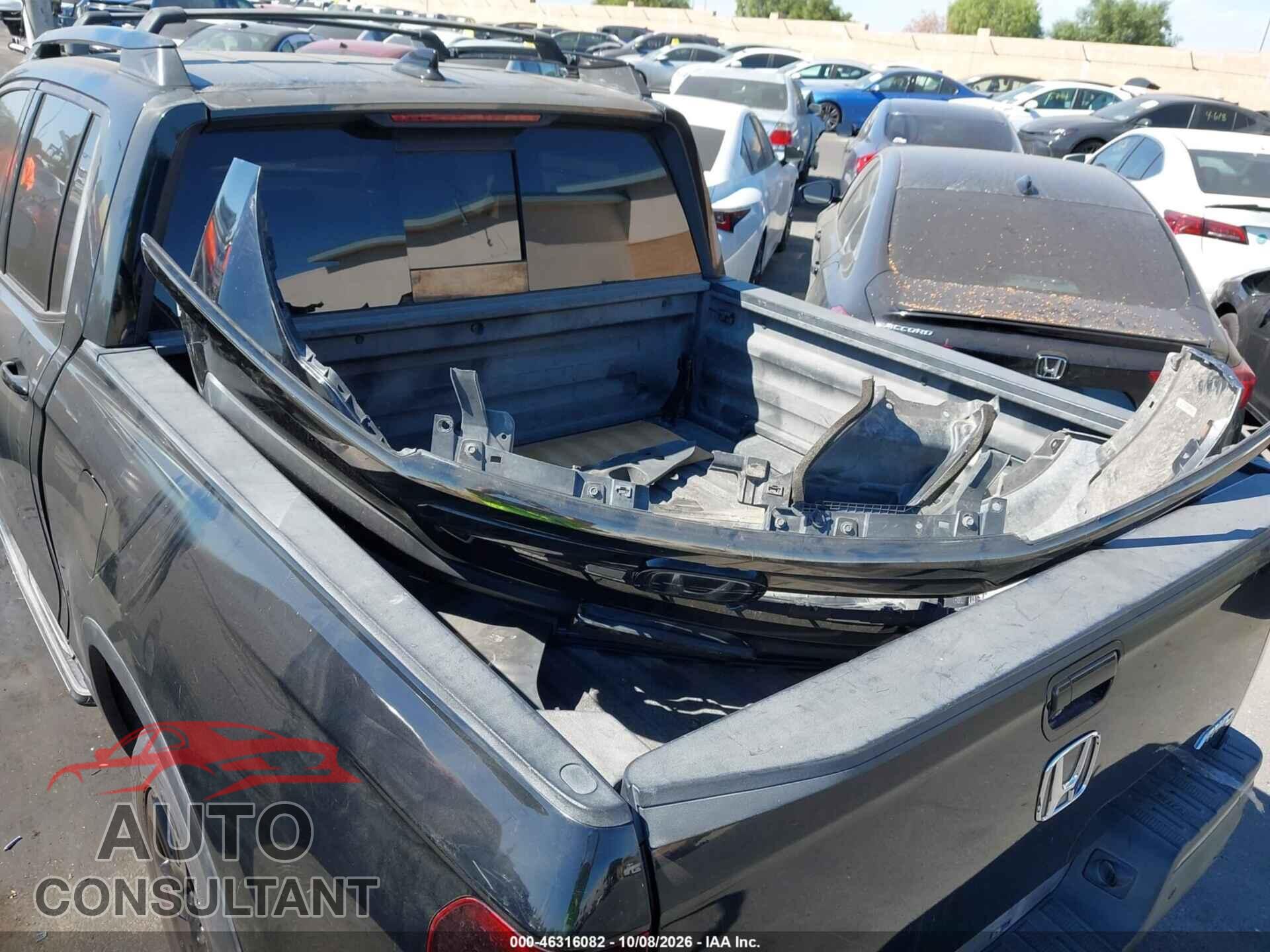 HONDA RIDGELINE 2017 - 5FPYK3F87HB008712