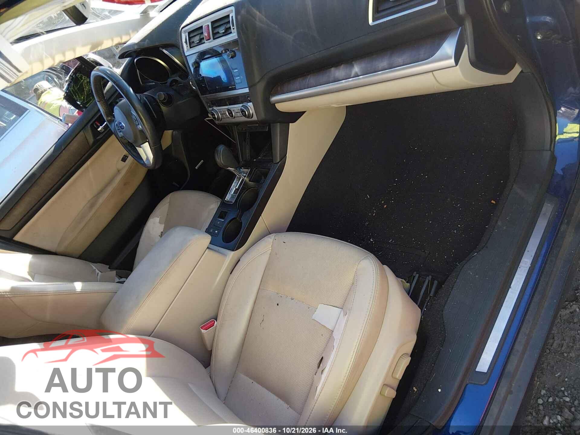 SUBARU OUTBACK 2017 - 4S4BSANC7H3369858
