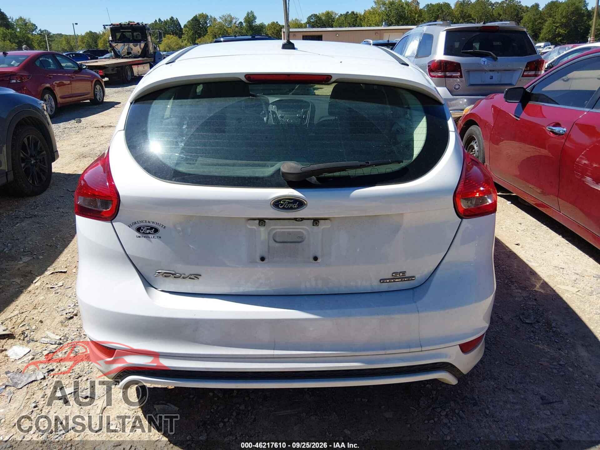 FORD FOCUS 2016 - 1FADP3K29GL371265