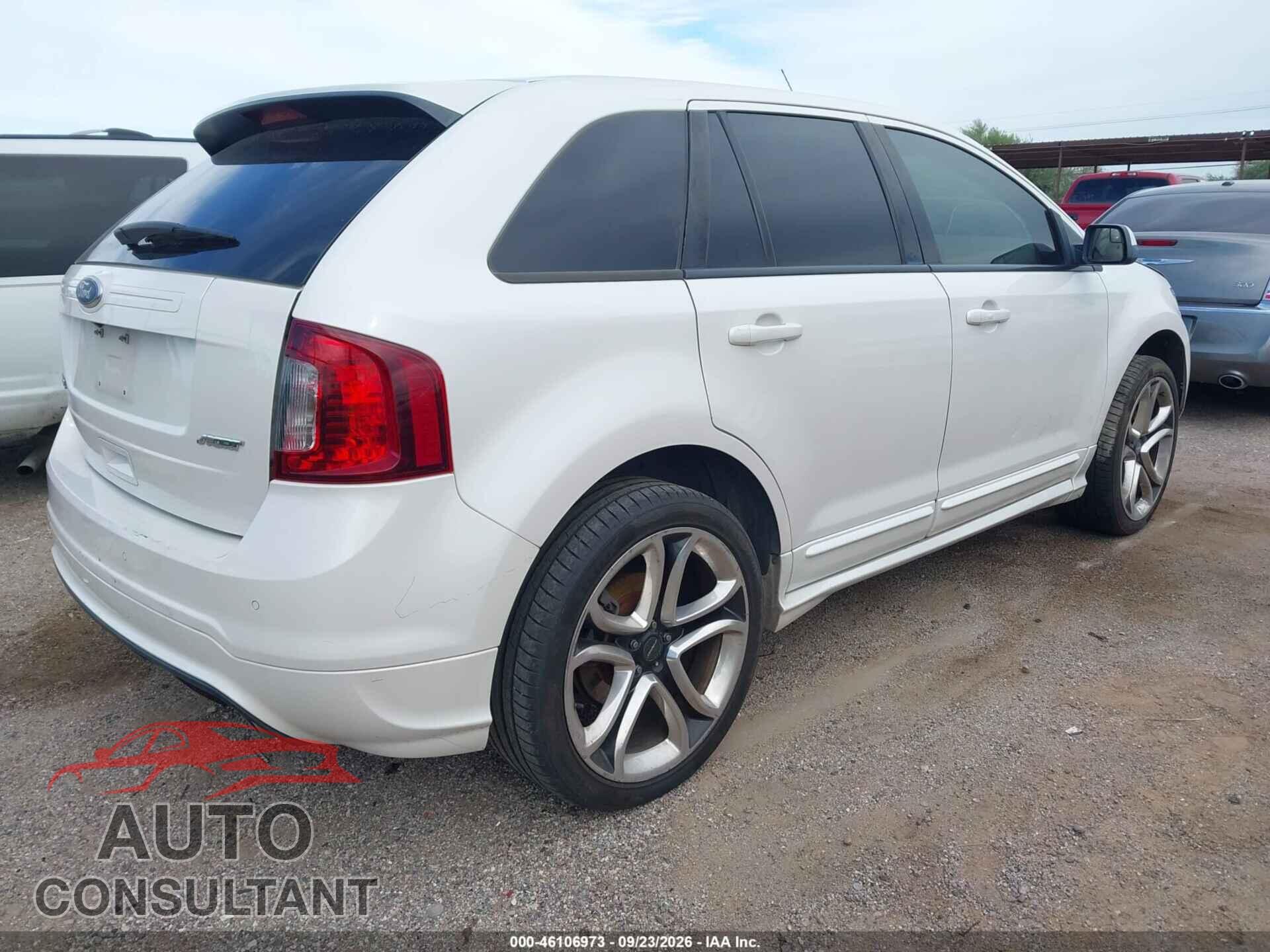 FORD EDGE 2012 - 2FMDK3AK1CBA59067