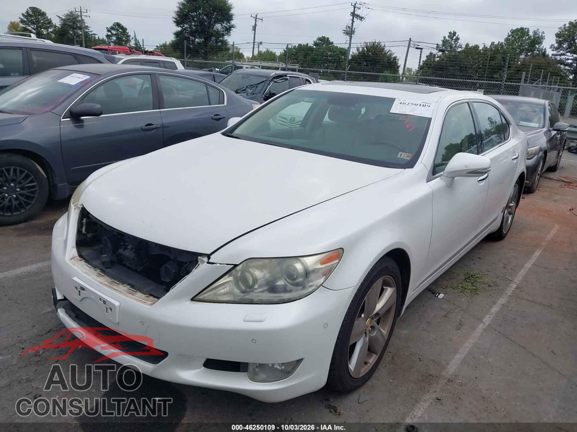 LEXUS LS 460 2012 - JTHGL5EF6C5045000