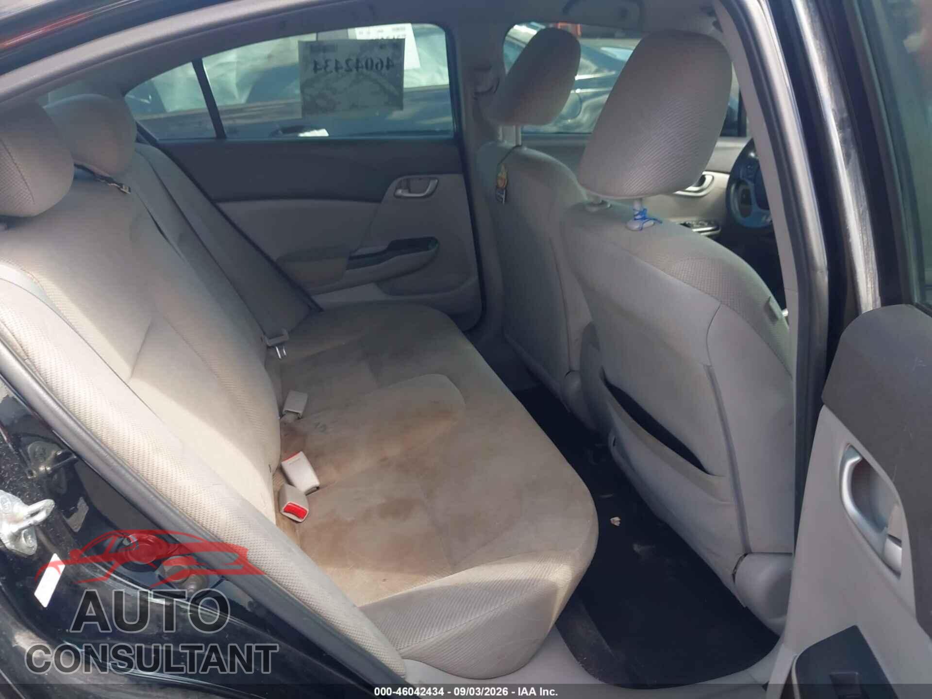 HONDA CIVIC 2012 - 2HGFB2F50CH334405