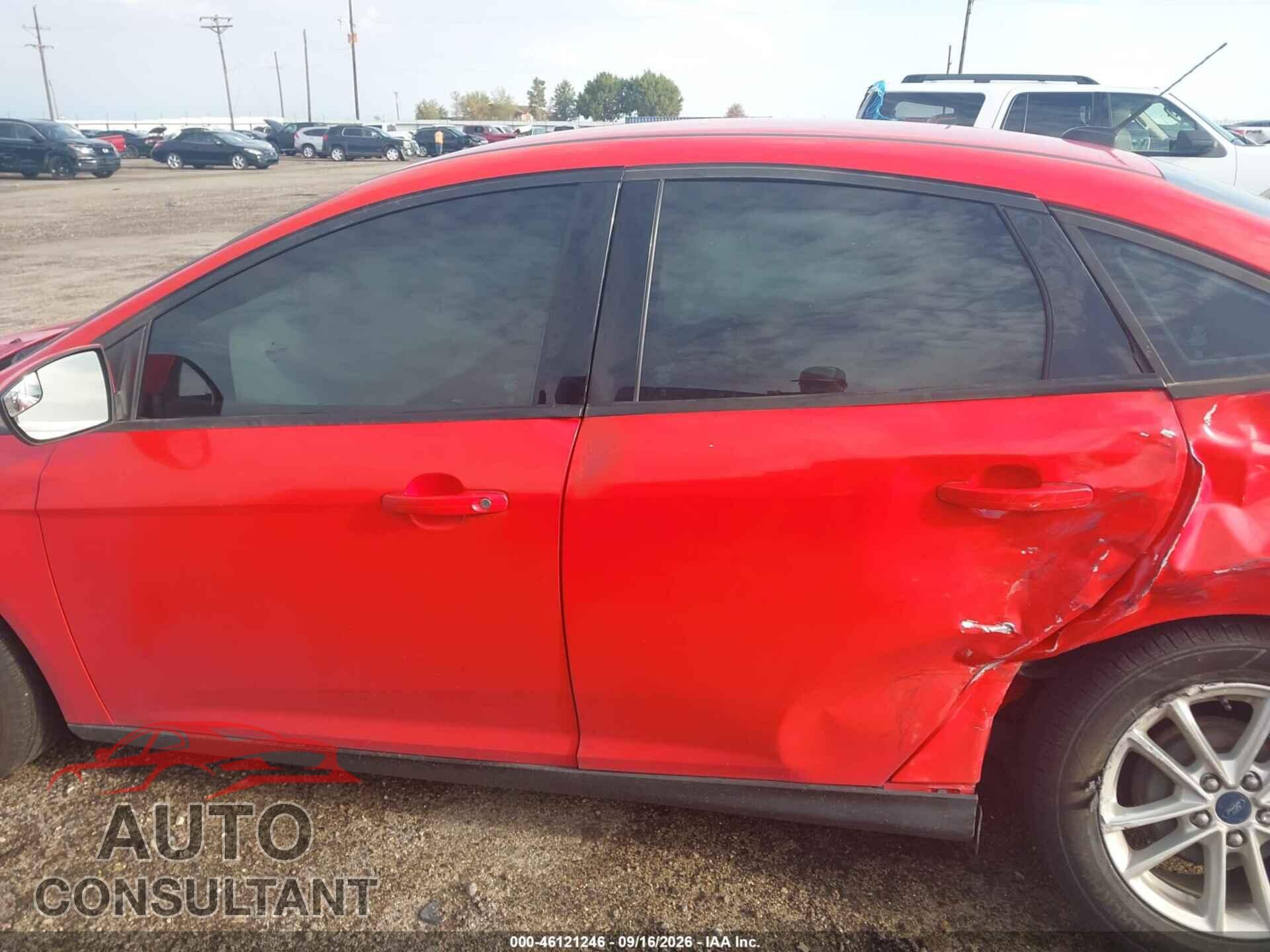 FORD FOCUS 2016 - 1FADP3F25GL205805