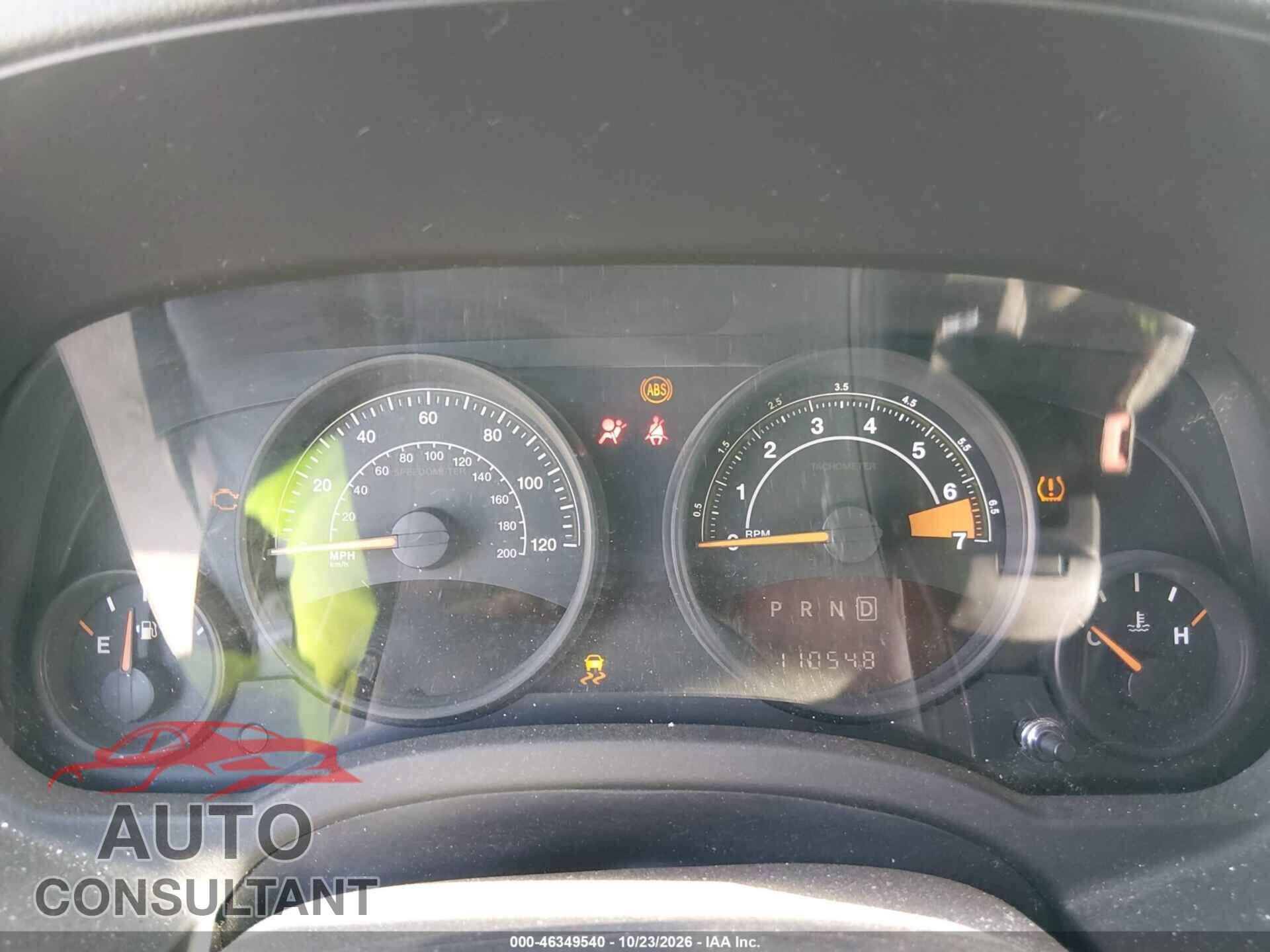 JEEP COMPASS 2017 - 1C4NJDBB3HD101613