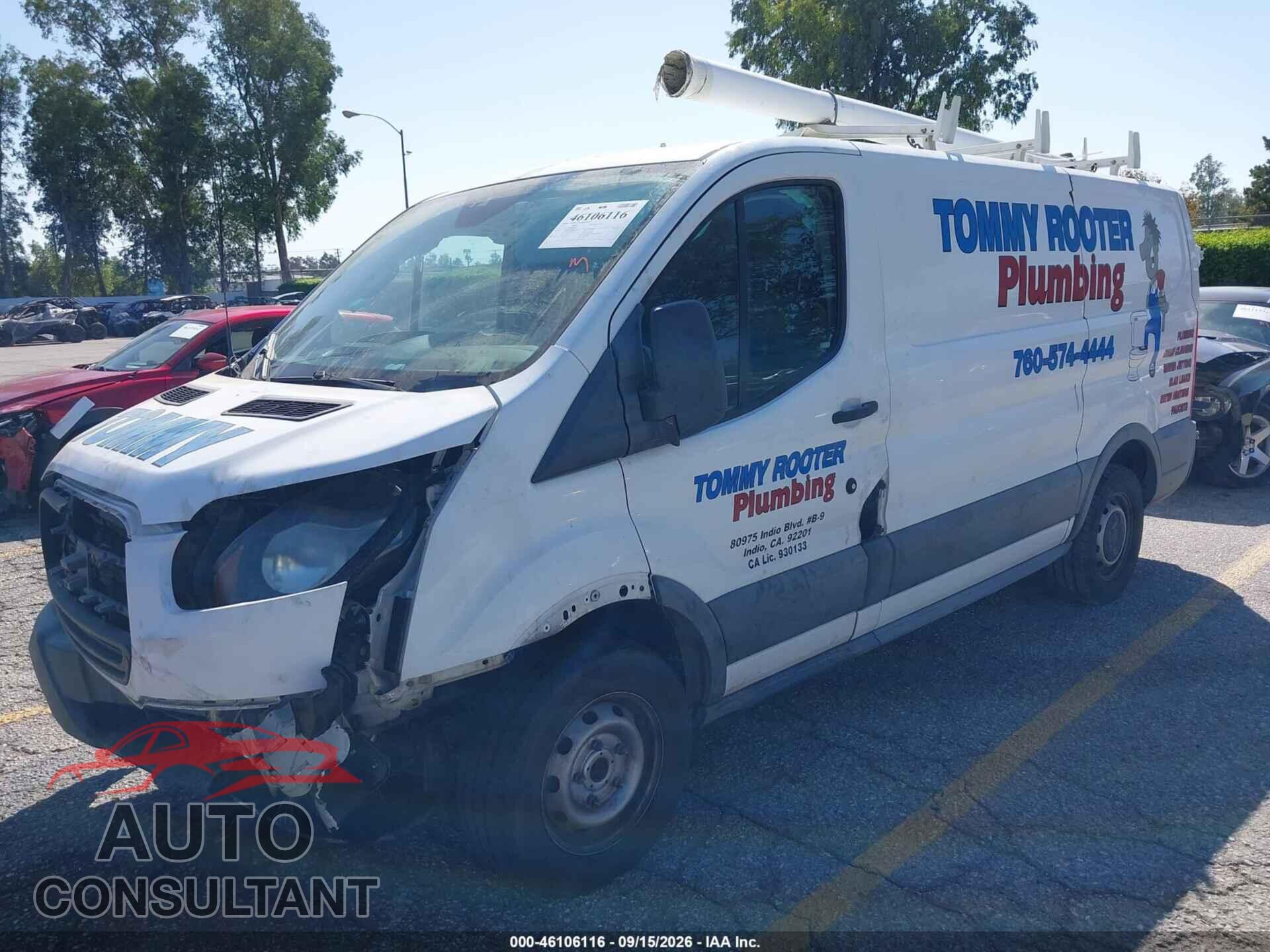 FORD TRANSIT-150 2017 - 1FTYE1YM2HKB21243