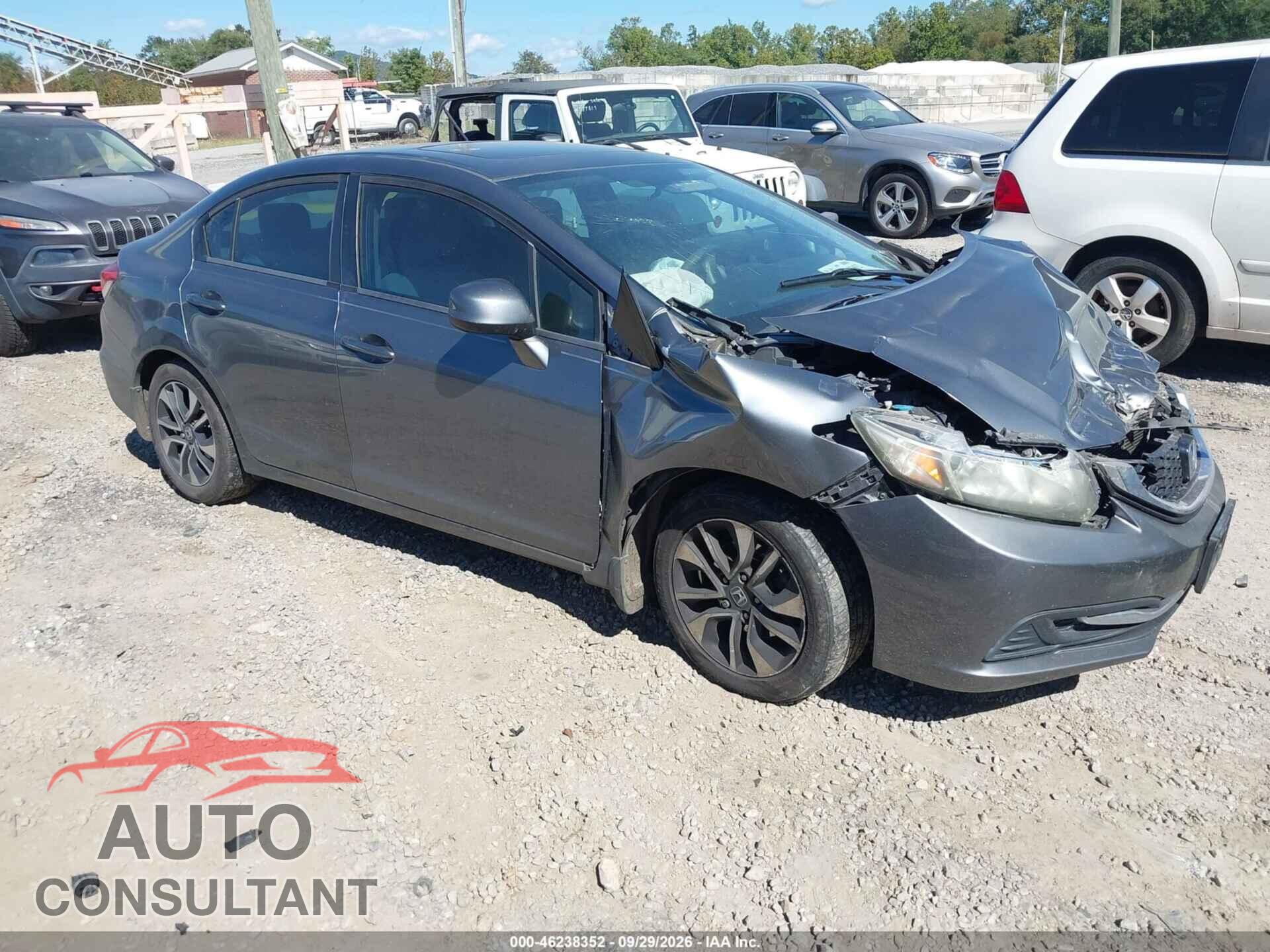 HONDA CIVIC 2013 - 19XFB2F83DE033309
