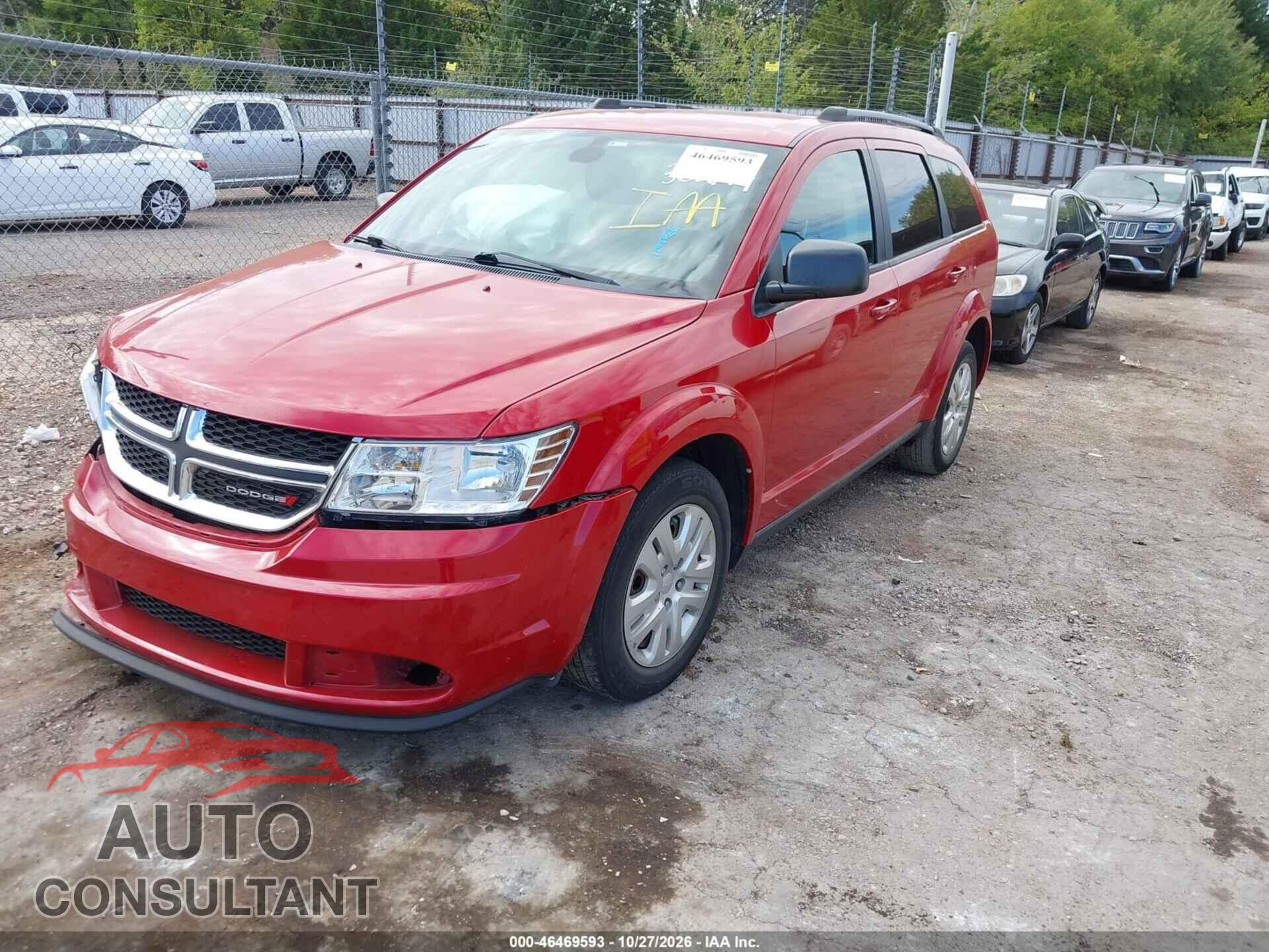 DODGE JOURNEY 2018 - 3C4PDCAB1JT302194